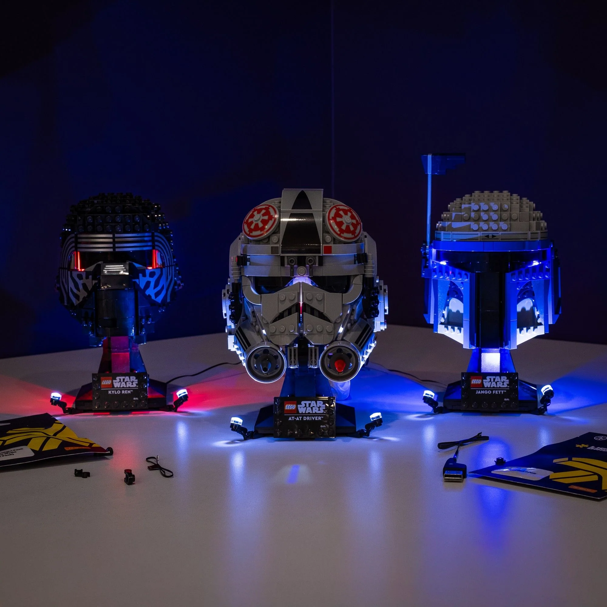 LEGO® AT-AT Driver Helmet™ #75429 DIY Light Bundle - Image 8