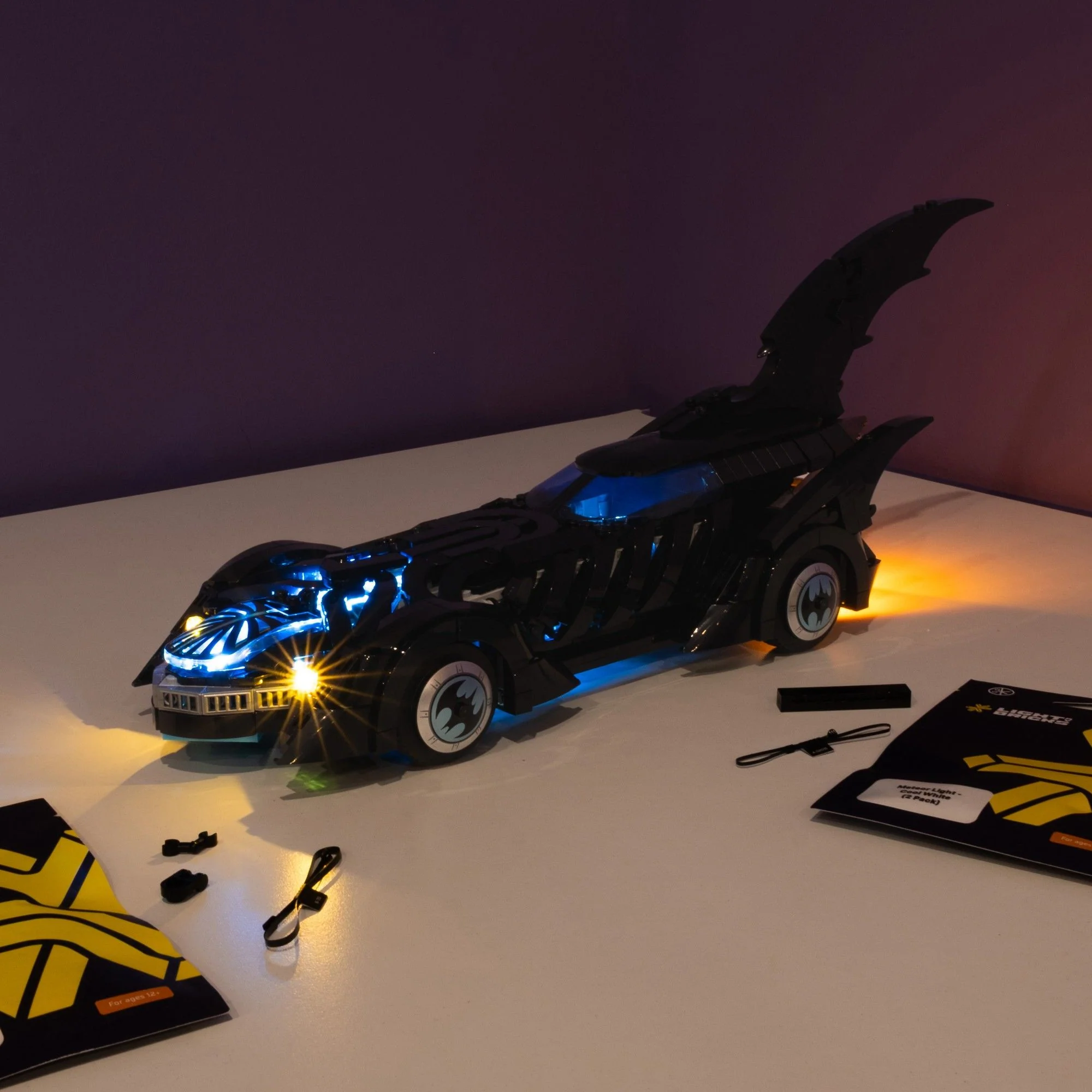 LEGO® DC Batman™: Batman Forever™ Batmobile™ #76304 DIY Light Bundle - Image 2