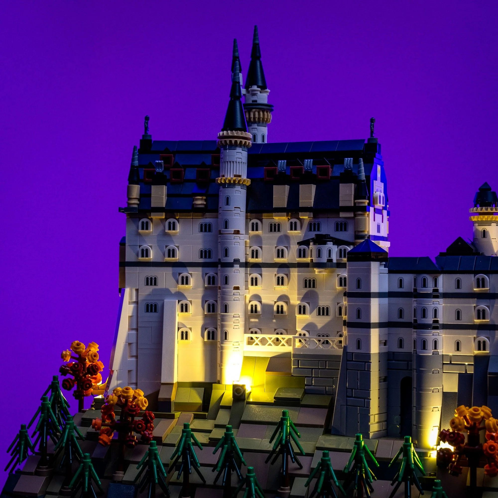 Light Kit for LEGO® Architecture Neuschwanstein Castle #21063 - Image 12