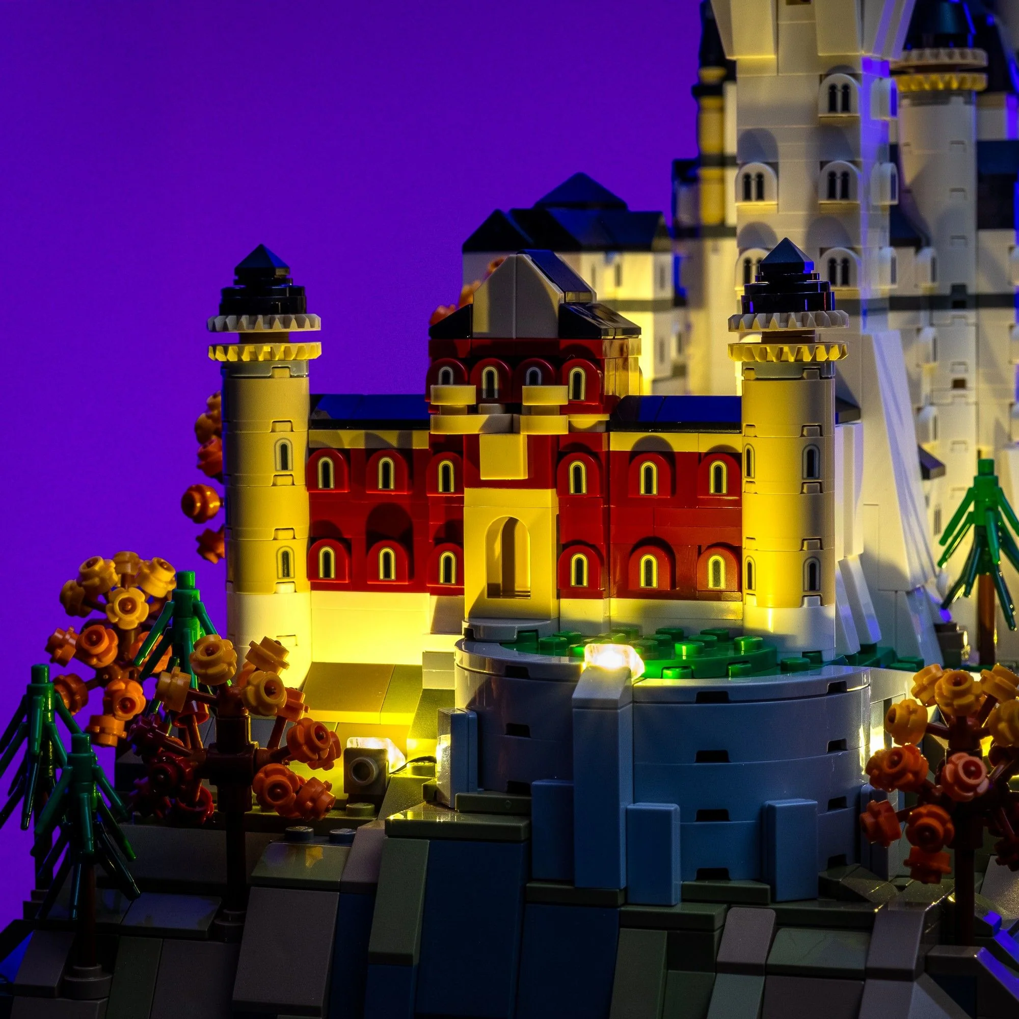 Light Kit for LEGO® Architecture Neuschwanstein Castle #21063 - Image 3