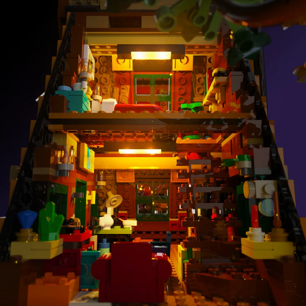 Light Kit for LEGO® A-Frame Cabin #21338 - Image 3