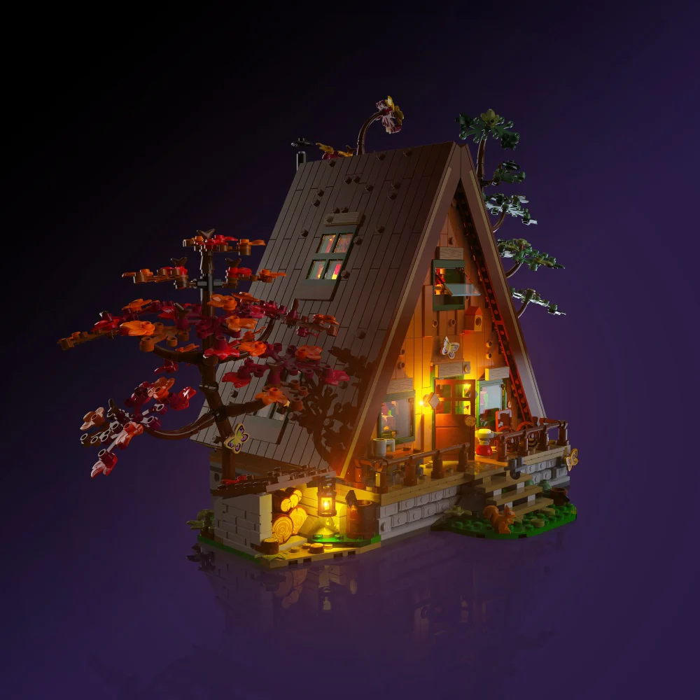 Light Kit for LEGO® A-Frame Cabin #21338 - Image 8