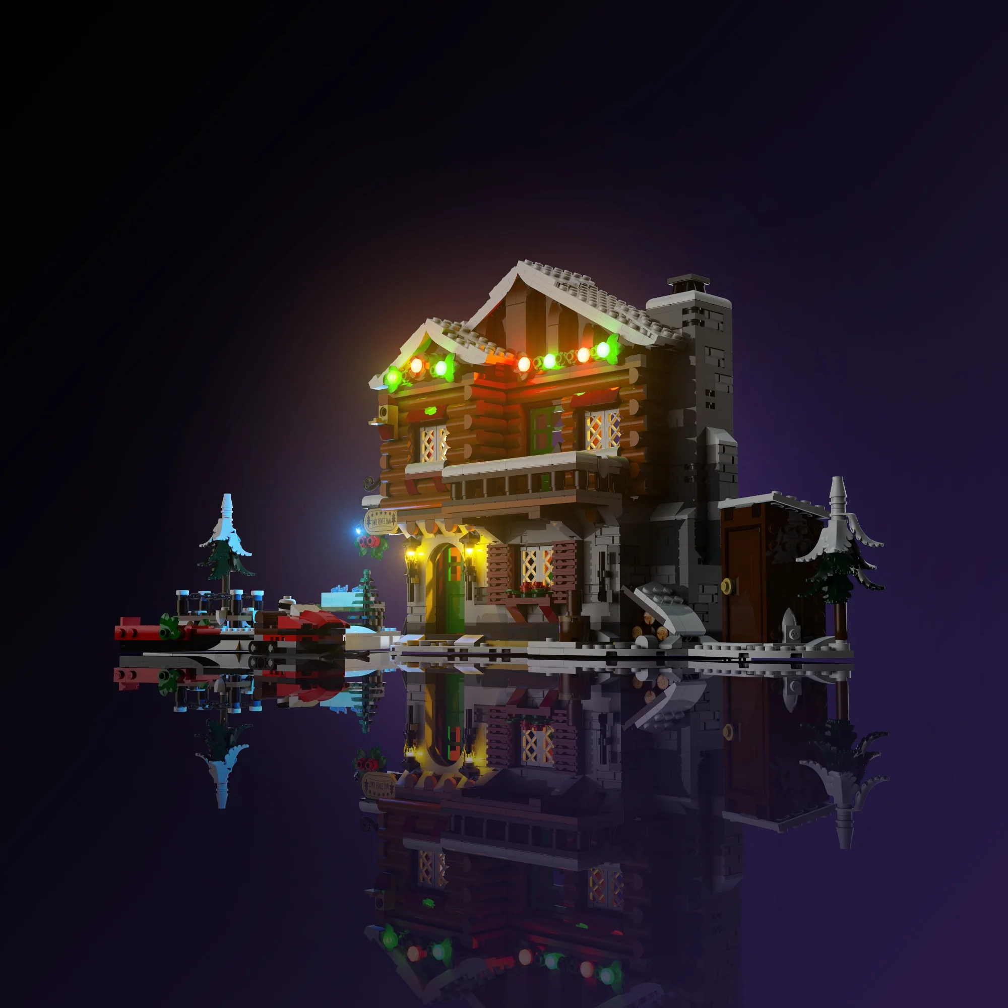 Light Kit for LEGO® Alpine Lodge #10325 - Image 3