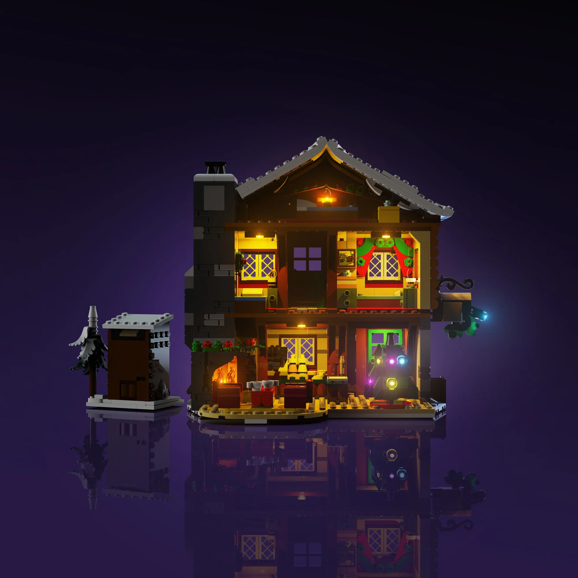 Light Kit for LEGO® Alpine Lodge #10325 - Image 6