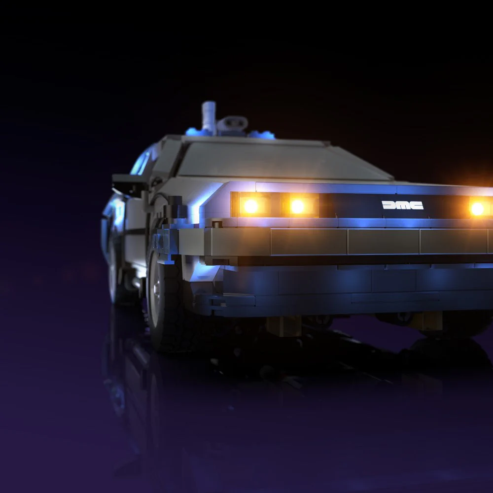Light Kit for LEGO® Back to the Future Time Machine #10300 - Image 3