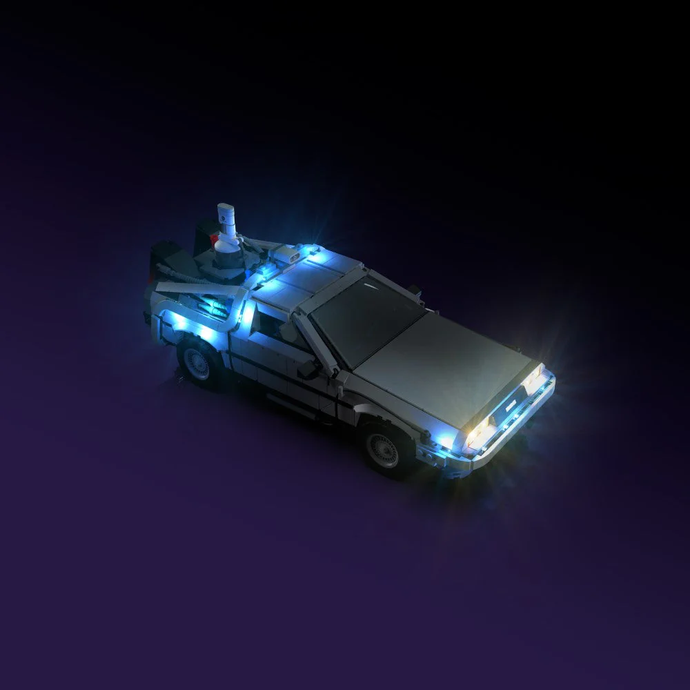Light Kit for LEGO® Back to the Future Time Machine #10300 - Image 6