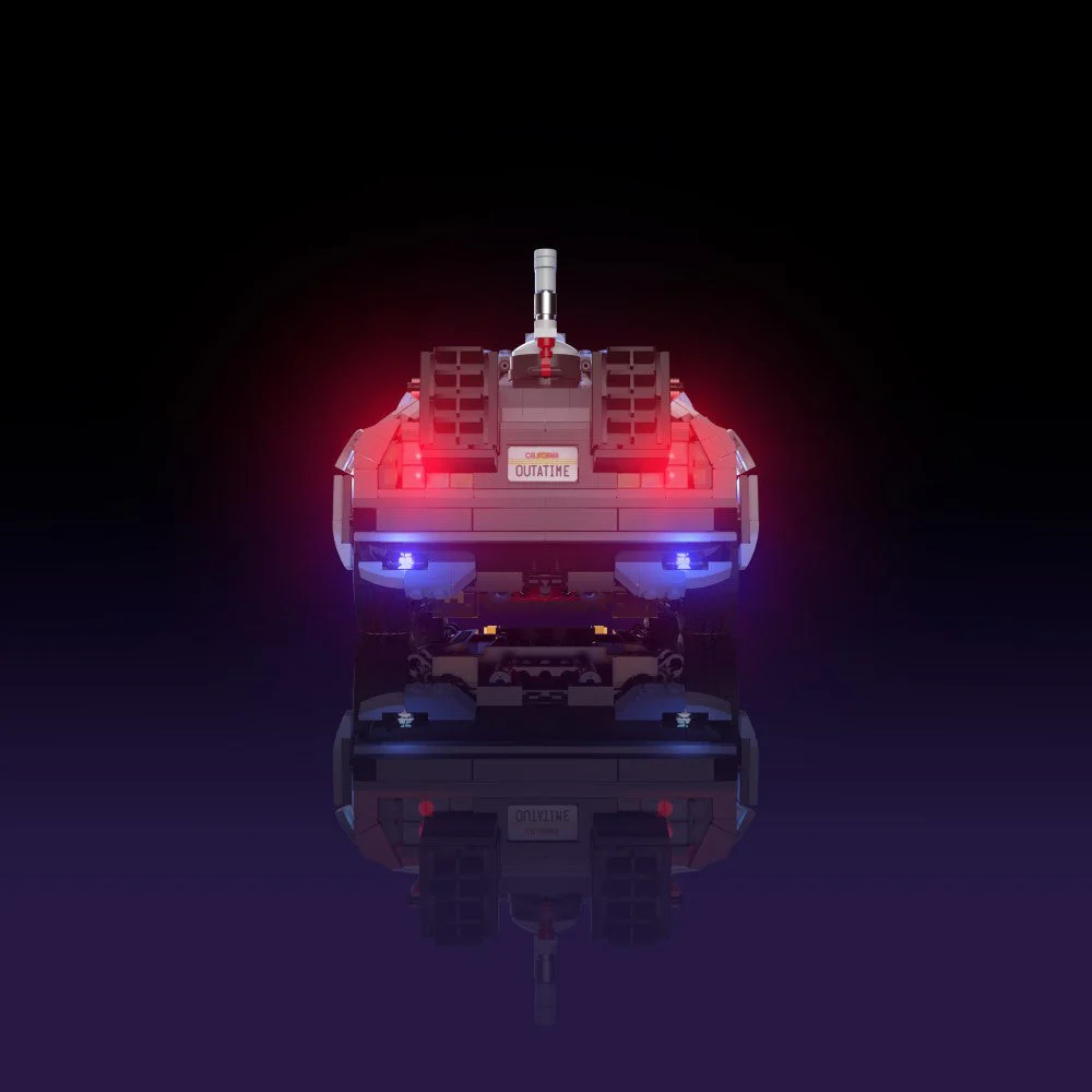 Light Kit for LEGO® Back to the Future Time Machine #10300 - Image 8