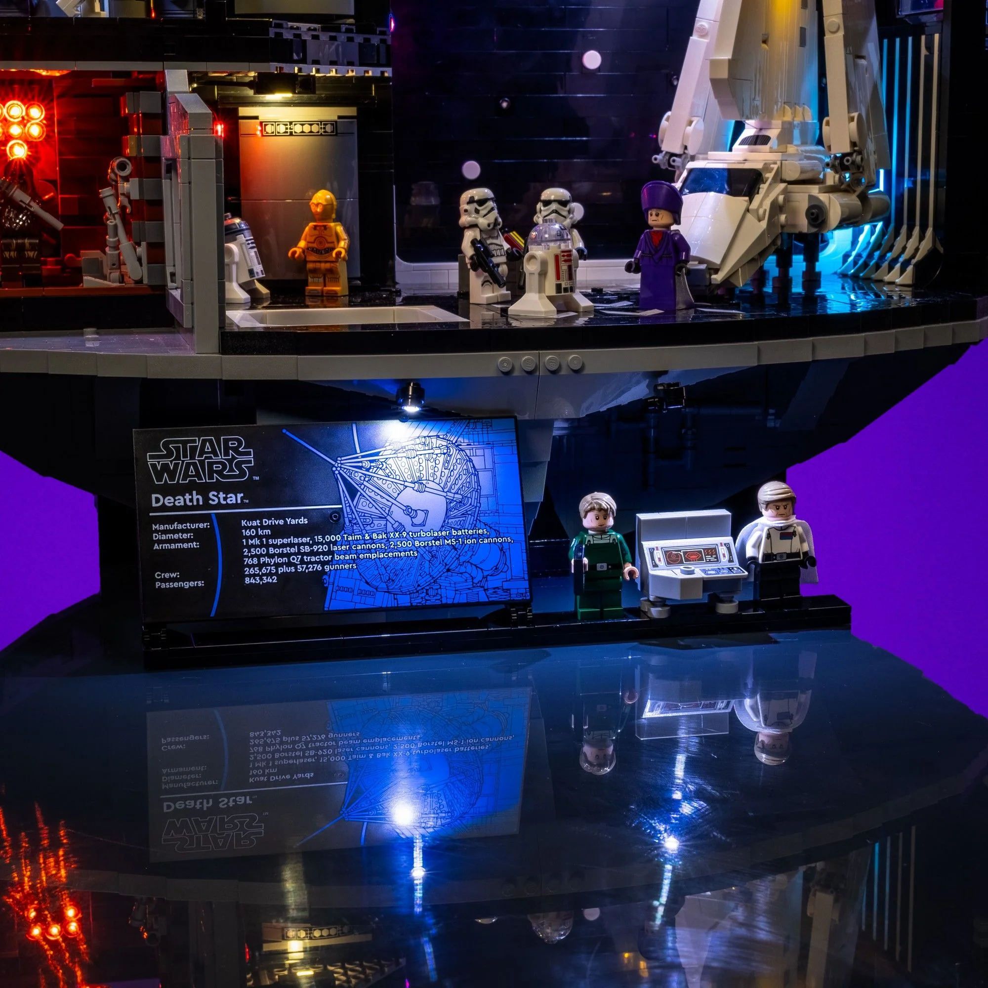 Light Kit for LEGO® Death Star™ #75419 - Image 20
