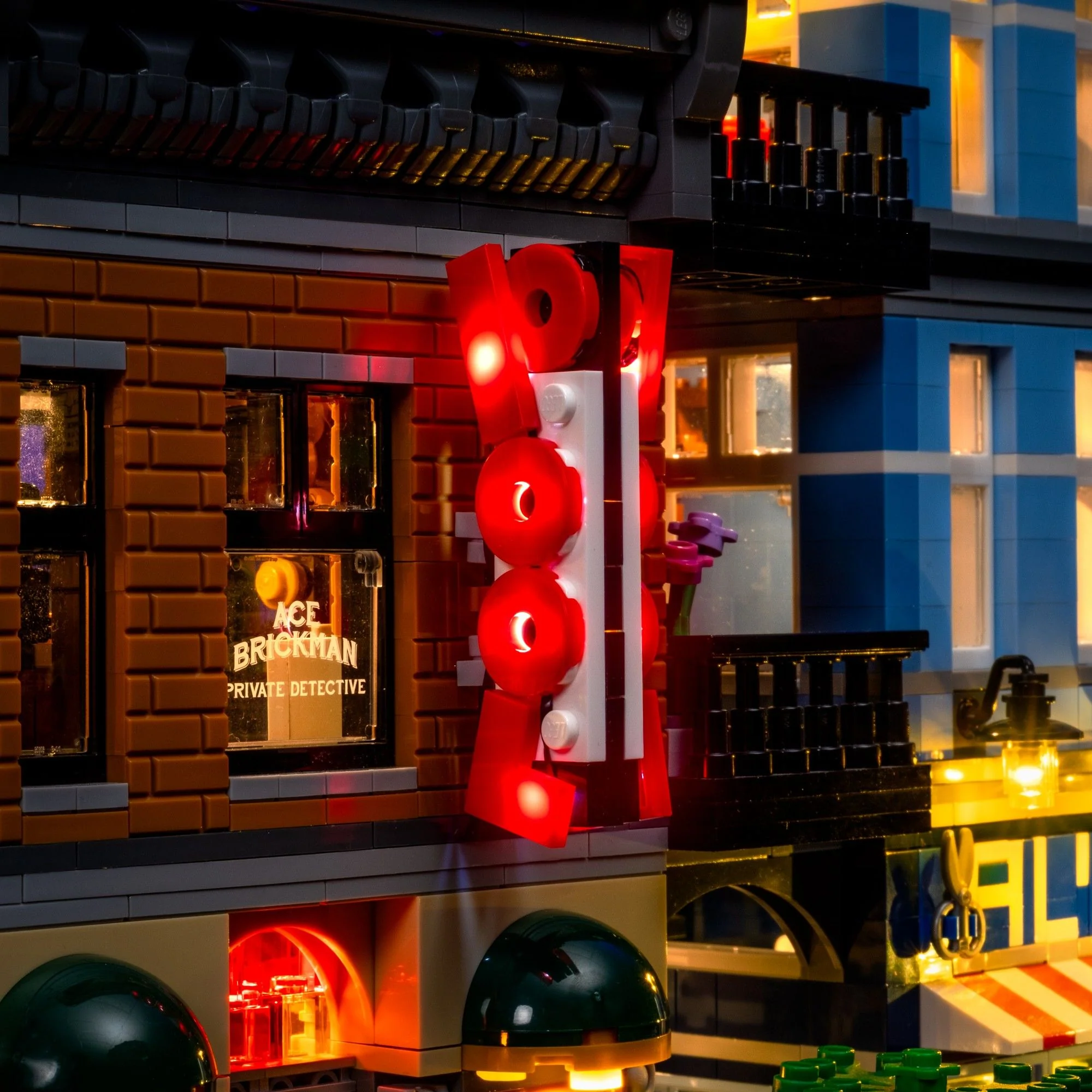 Light Kit for LEGO® Detective’s Office #10246 - Image 10
