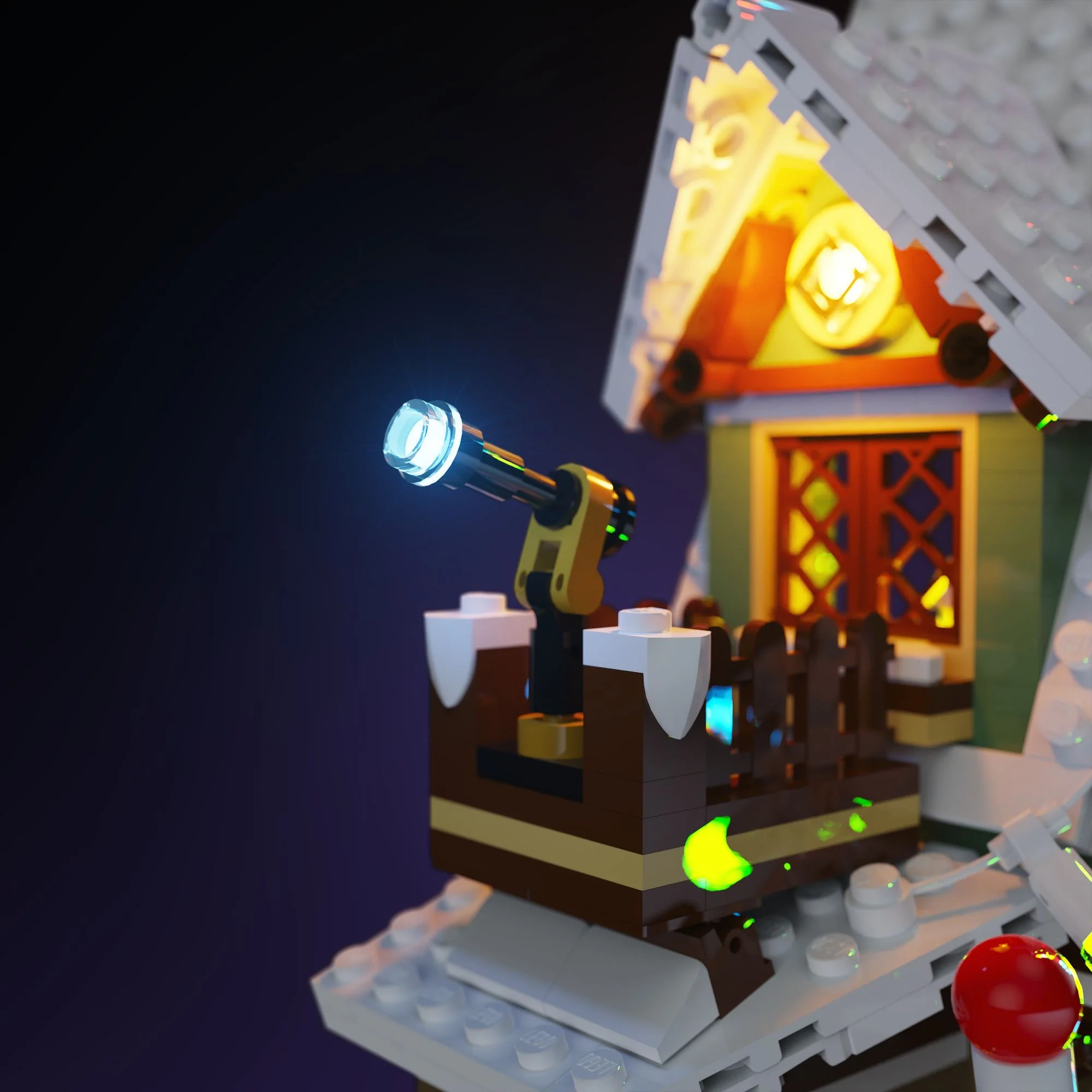 Light Kit for LEGO® Elf Club House #10275 - Image 9