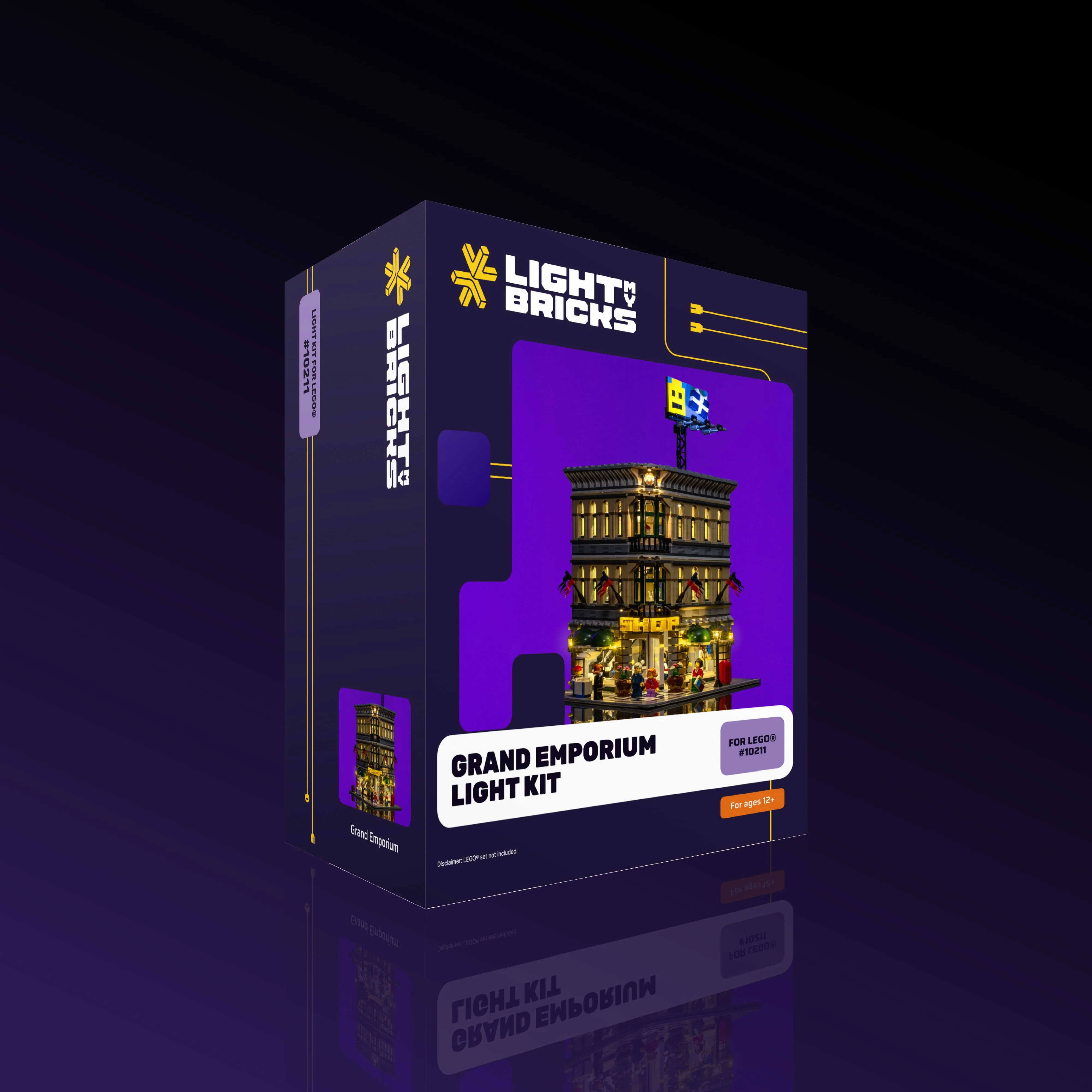 Light Kit for LEGO® Grand Emporium #10211 - Image 15