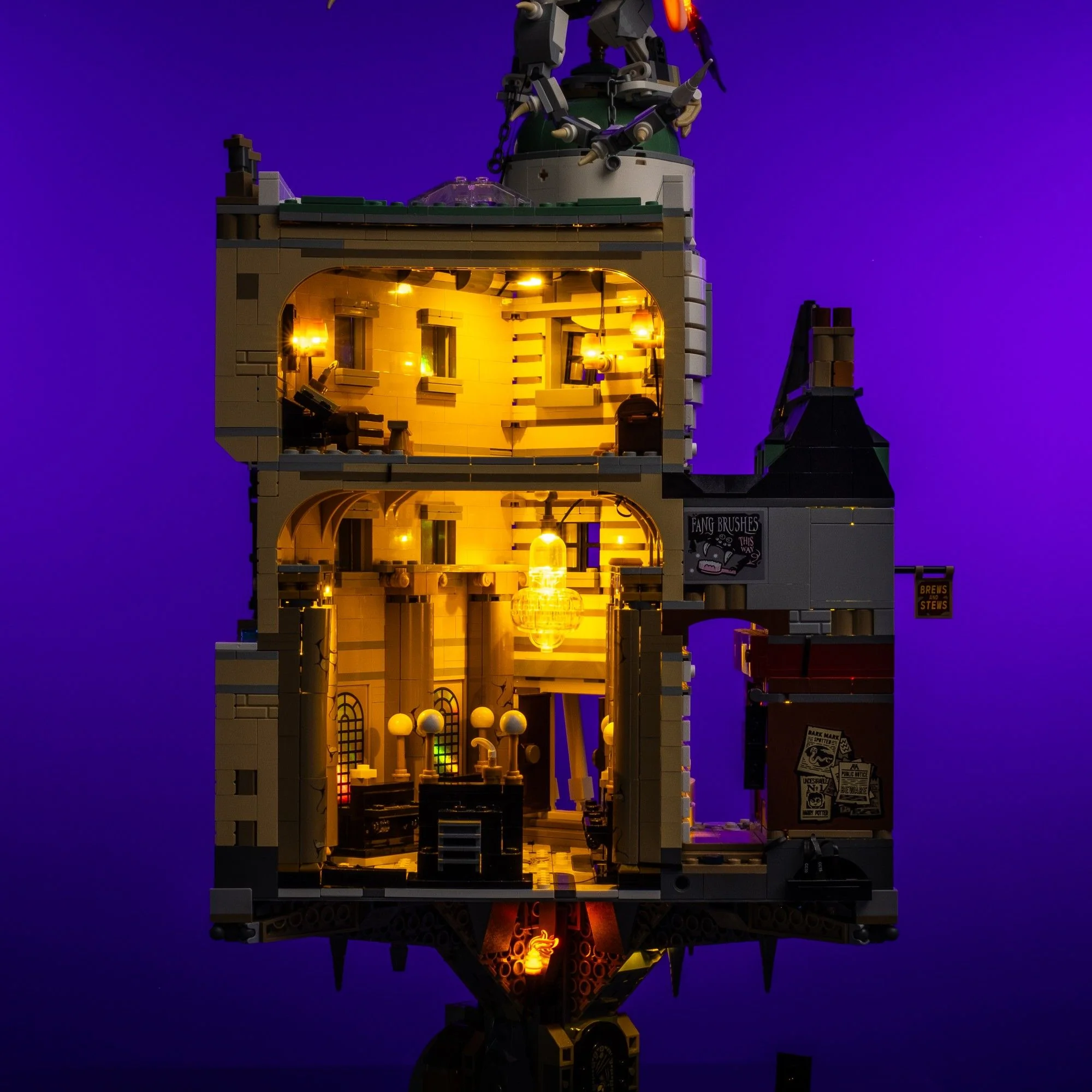 Light Kit for LEGO® Gringotts™ Wizarding Bank – Collectors' Edition #76417 - Image 20