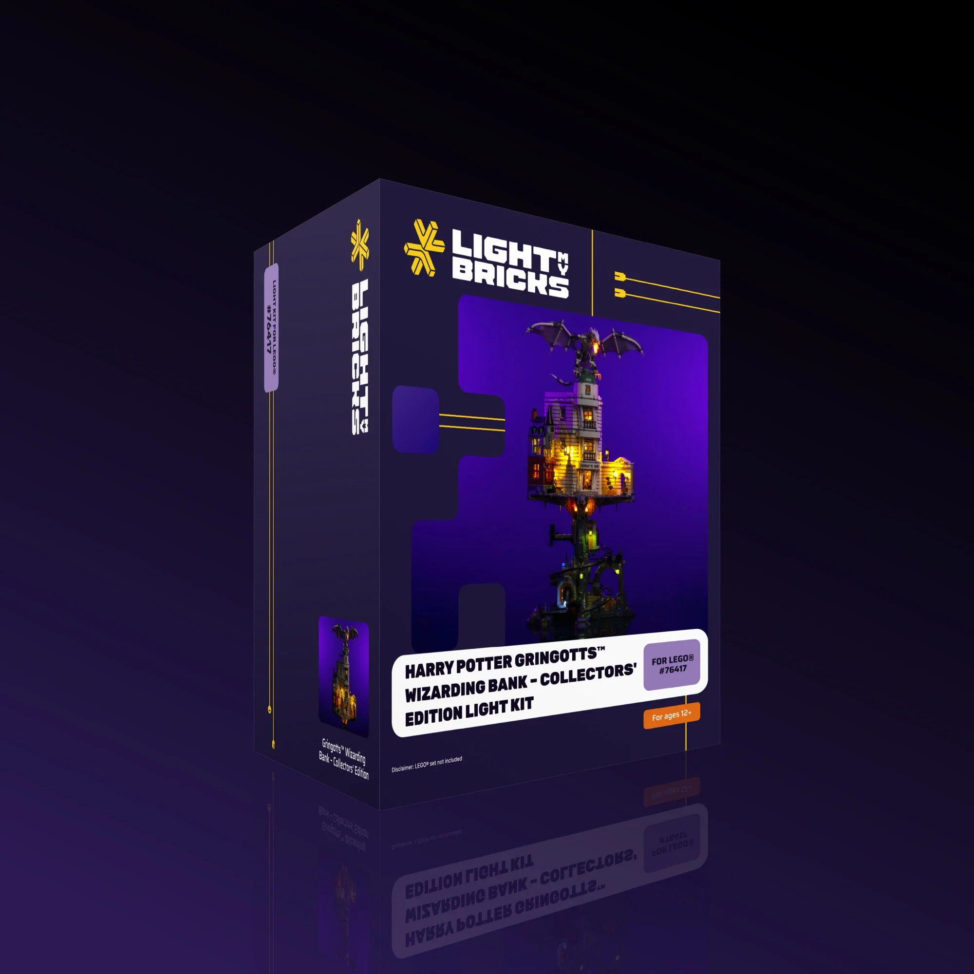 Light Kit for LEGO® Gringotts™ Wizarding Bank – Collectors' Edition #76417 - Image 21