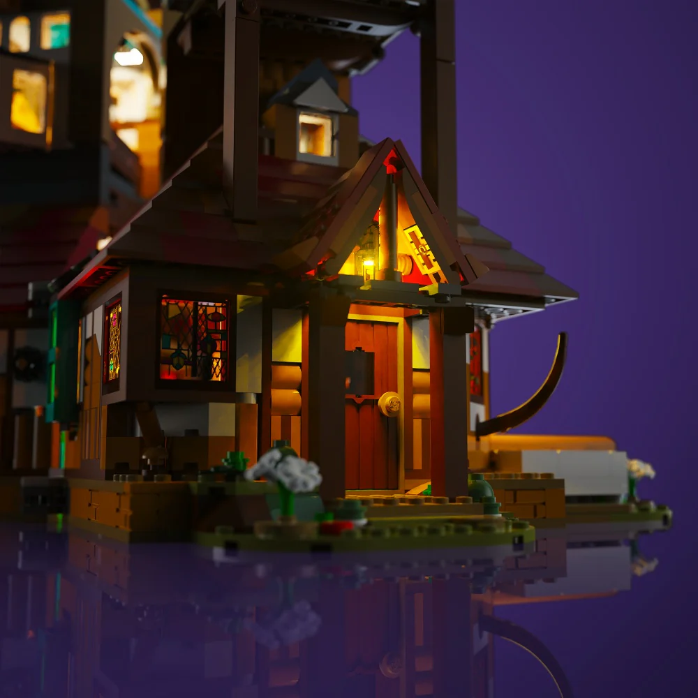 Light Kit for LEGO® Harry Potter The Burrow - Collectors' Edition #76437 - Image 10