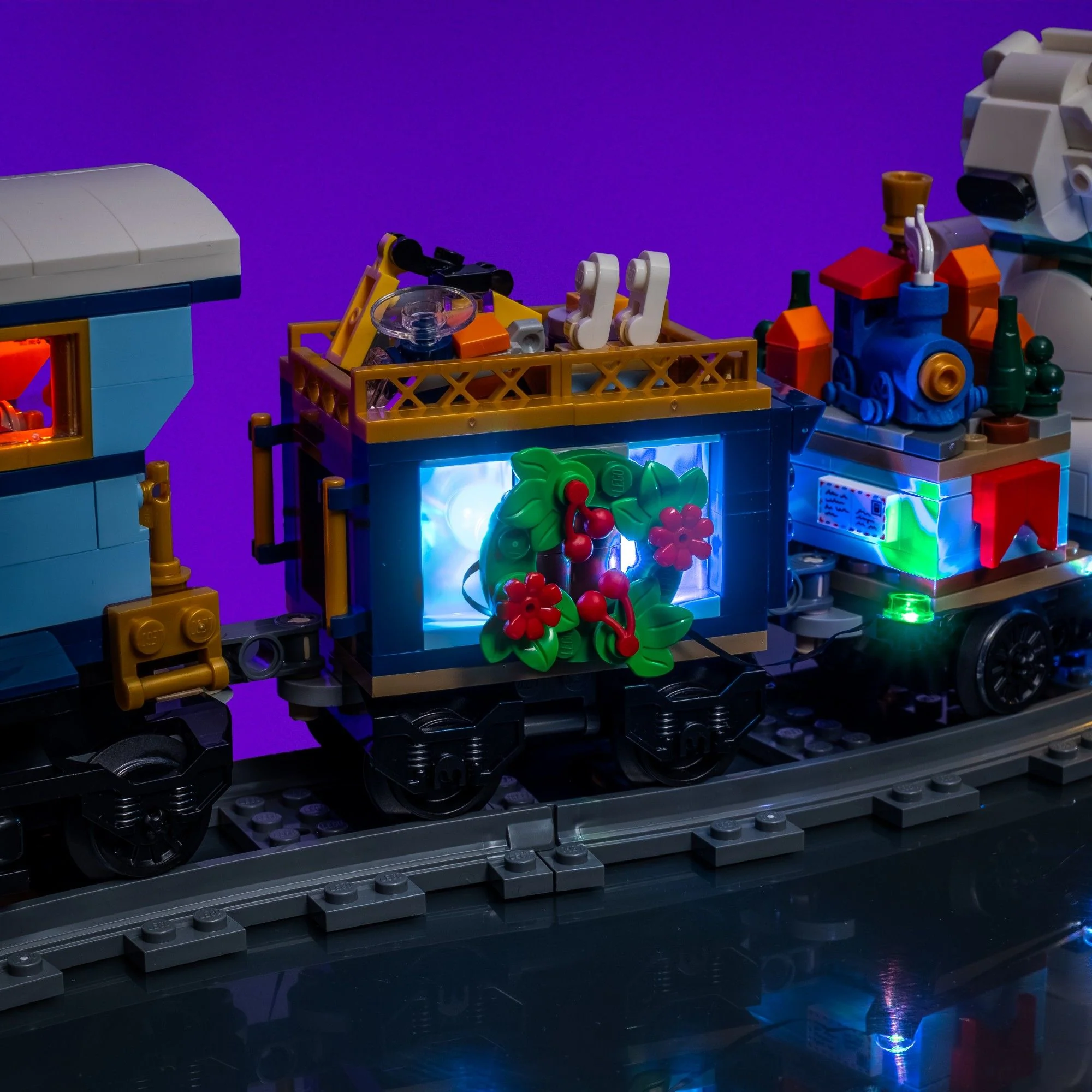Light Kit for LEGO® Holiday Express Train #10361 - Image 12
