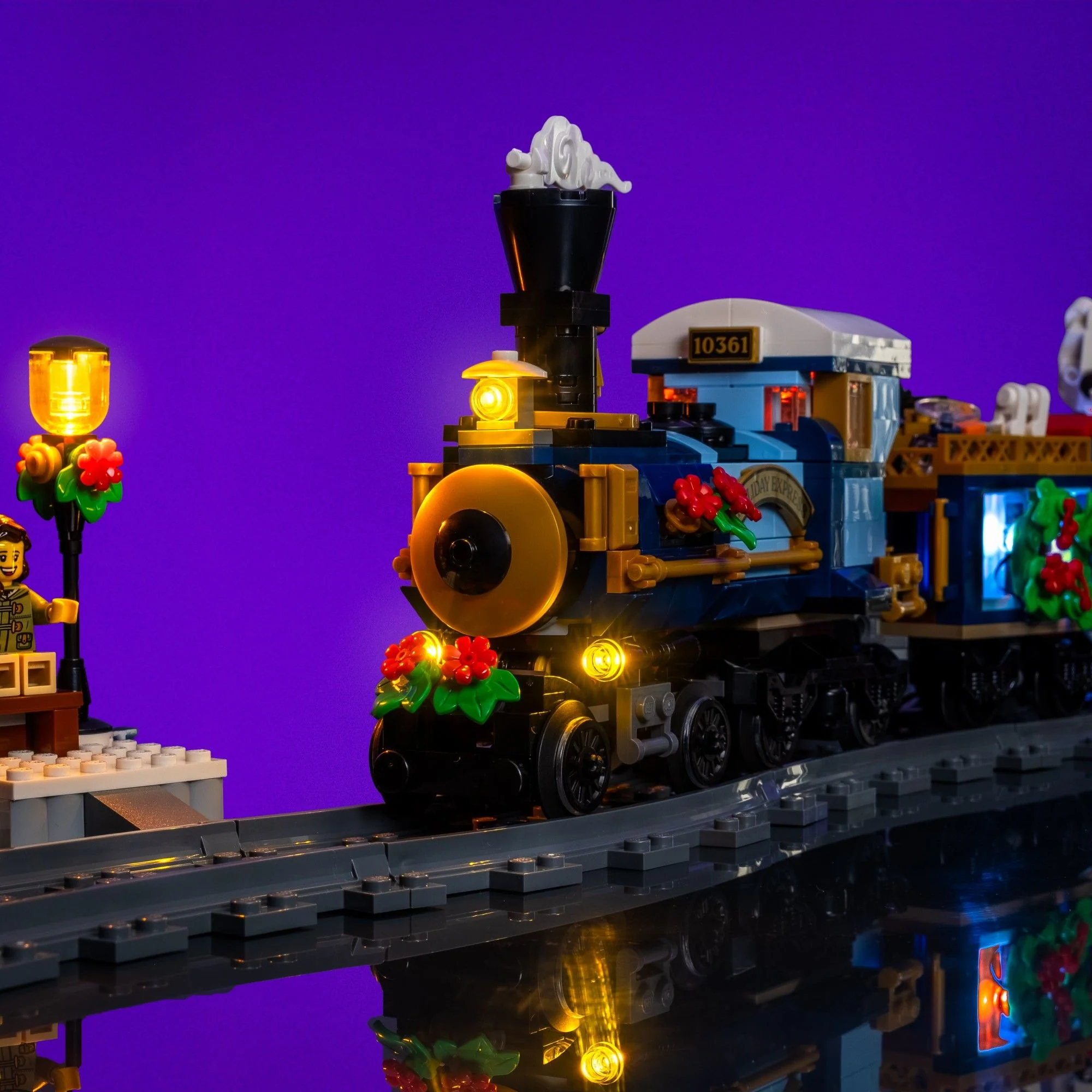 Light Kit for LEGO® Holiday Express Train #10361 - Image 8