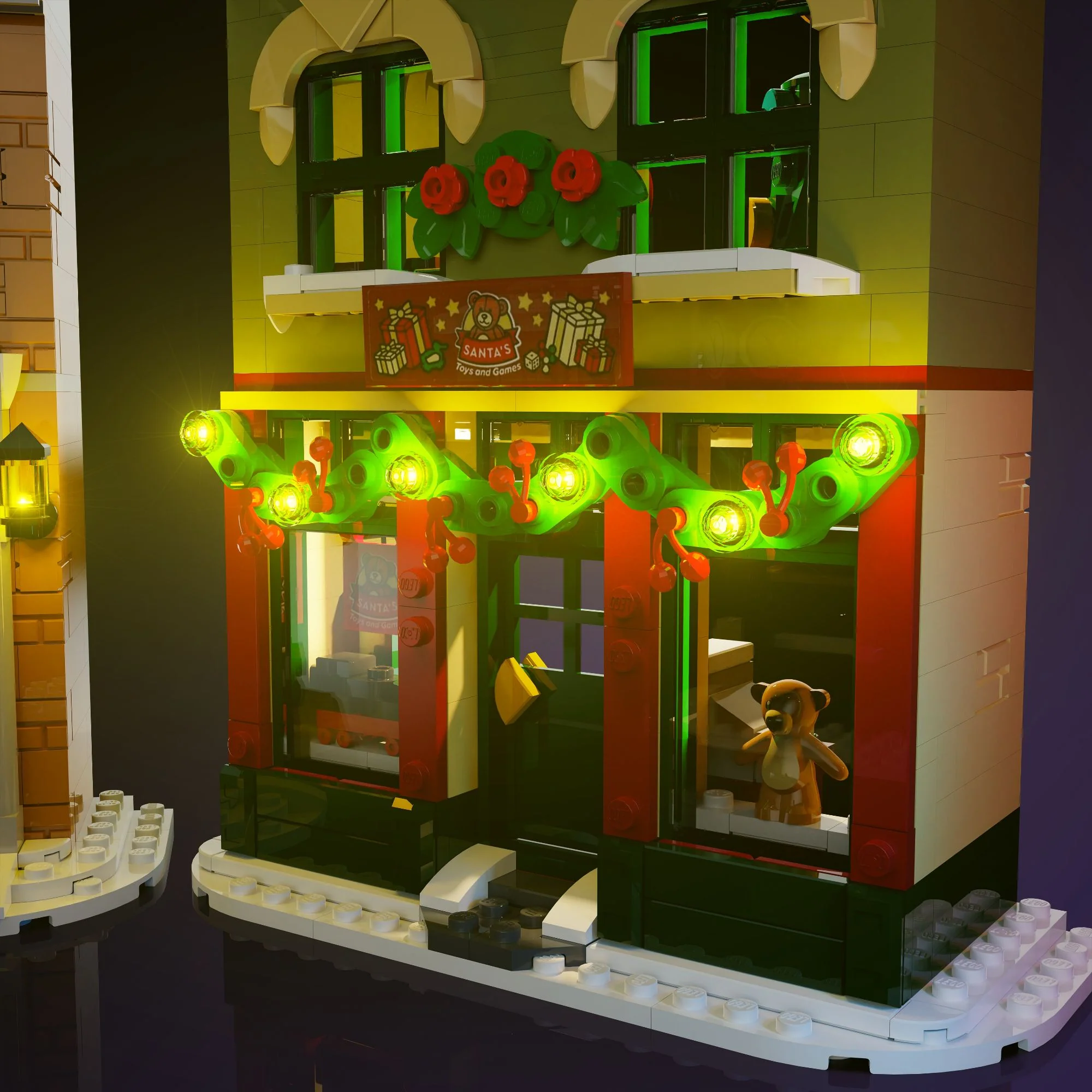 Light Kit for LEGO® Holiday Main Street #10308 - Image 10