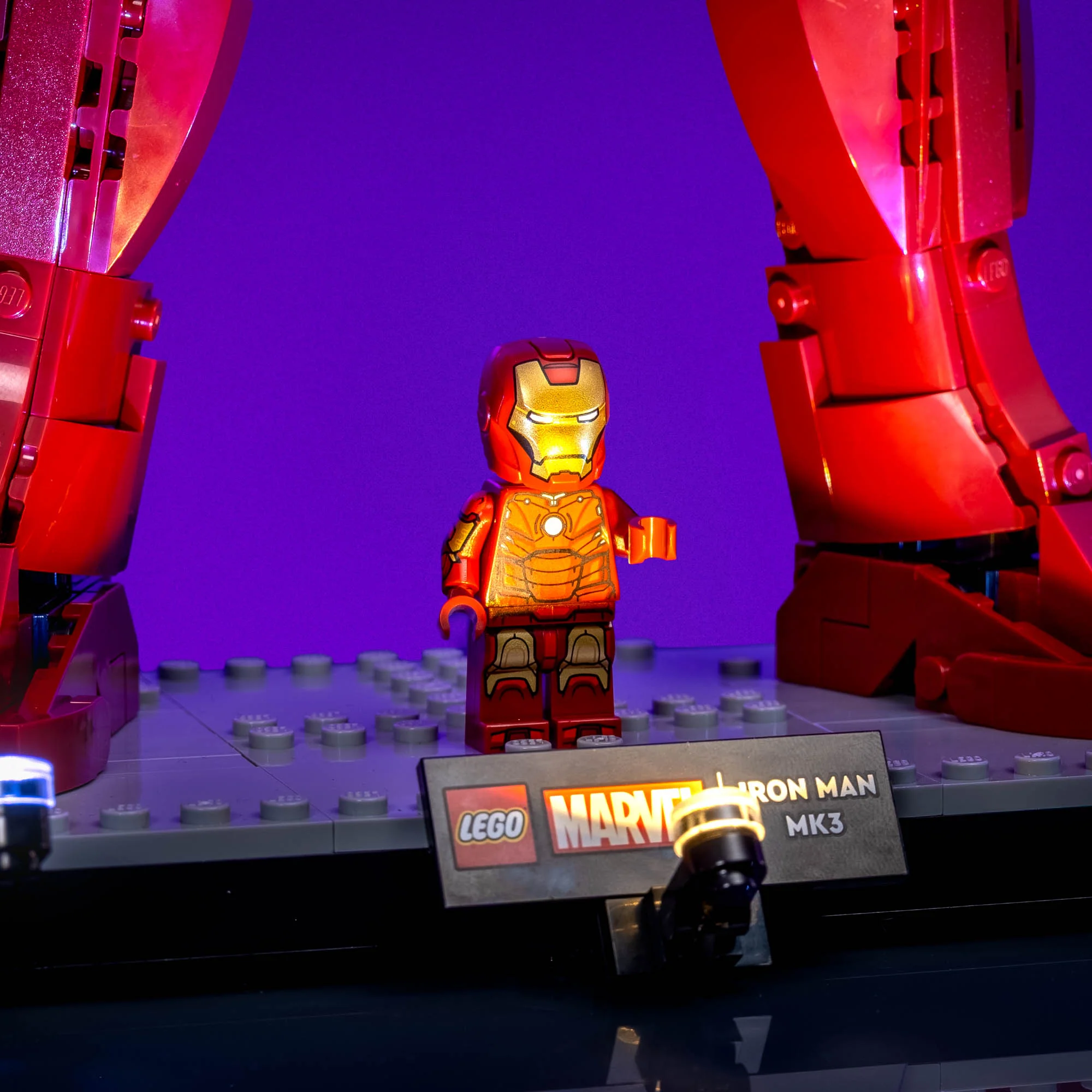 Light Kit for LEGO® Iron Man Mark 3 Collectors' Edition #76344 - Image 8