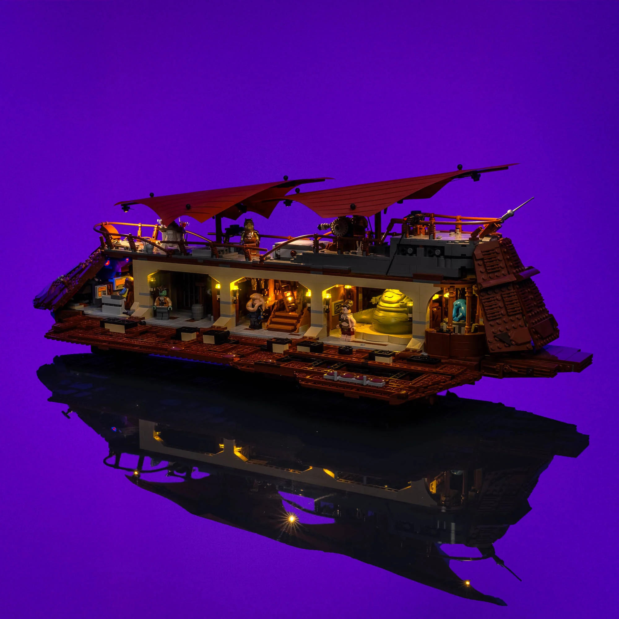 Light Kit for LEGO® Star Wars™ Jabba's Sail Barge #75397 - Image 5