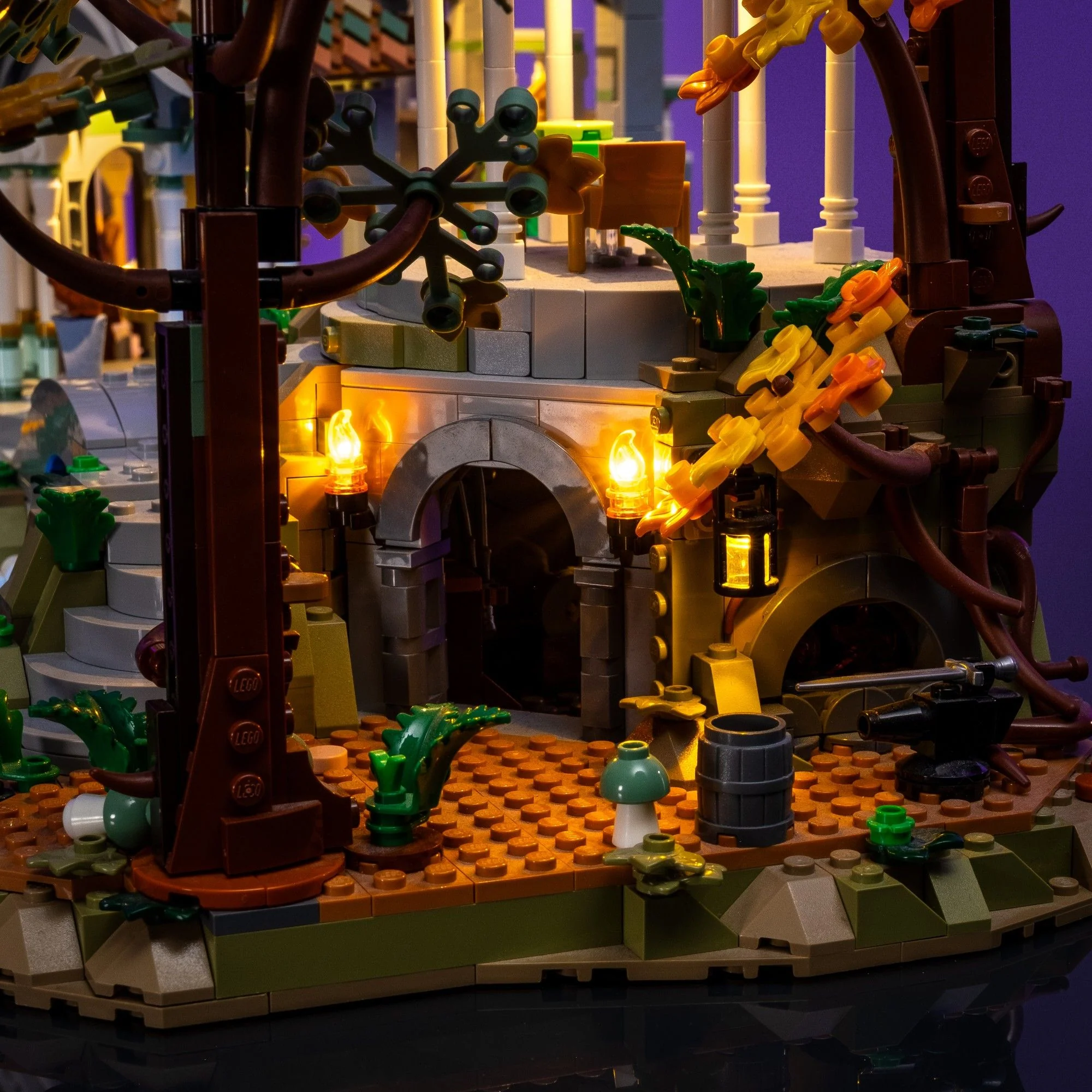 Light Kit for LEGO® Lord of the Rings - Rivendell #10316 - Image 12