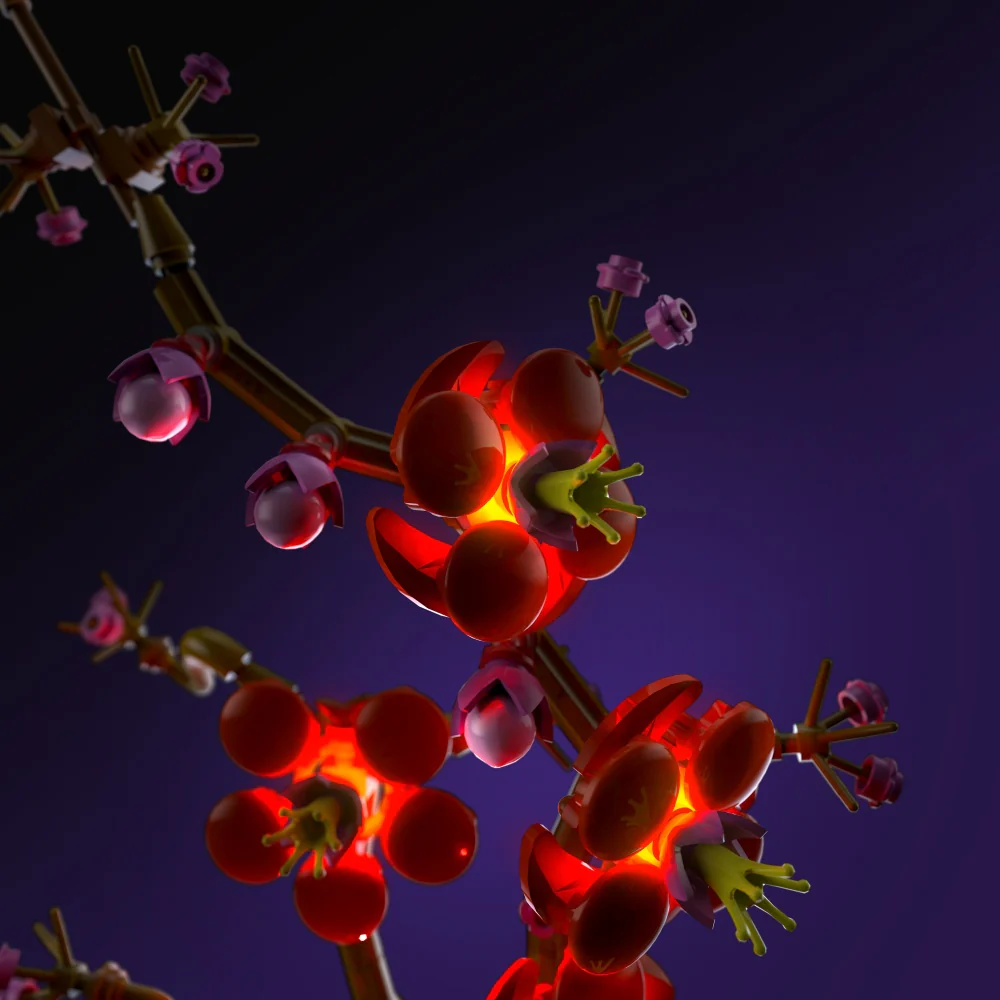 Light Kit for LEGO® Plum Blossom #10369 - Image 6