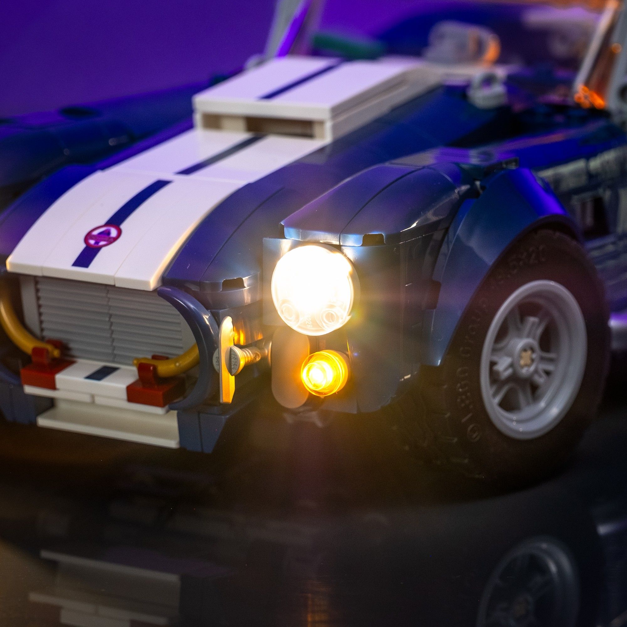 Light Kit for LEGO® Shelby Cobra 427 S/C #10357 - Image 6