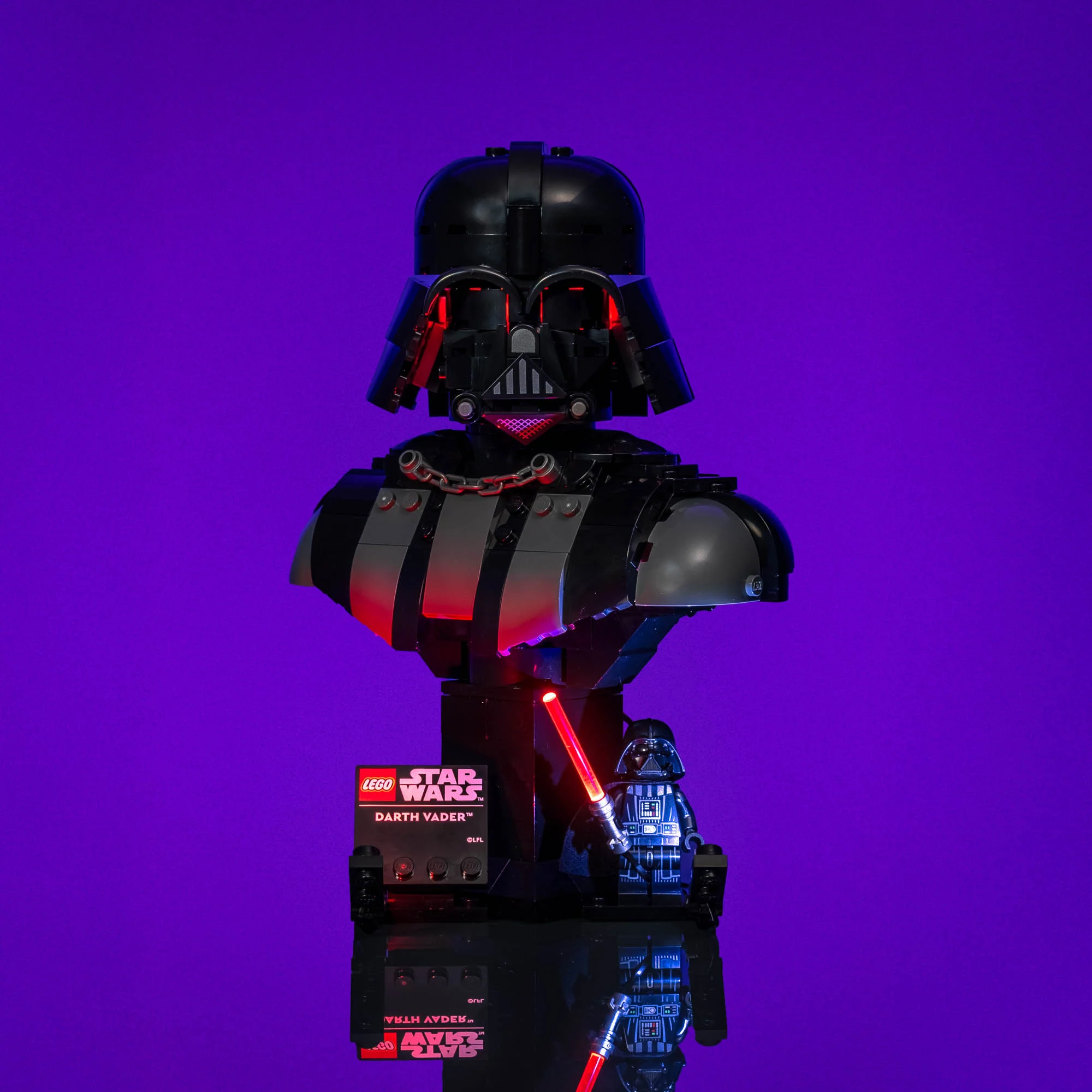 Light Kit for LEGO® Star Wars™ Darth Vader™ Bust #75439 - Image 10