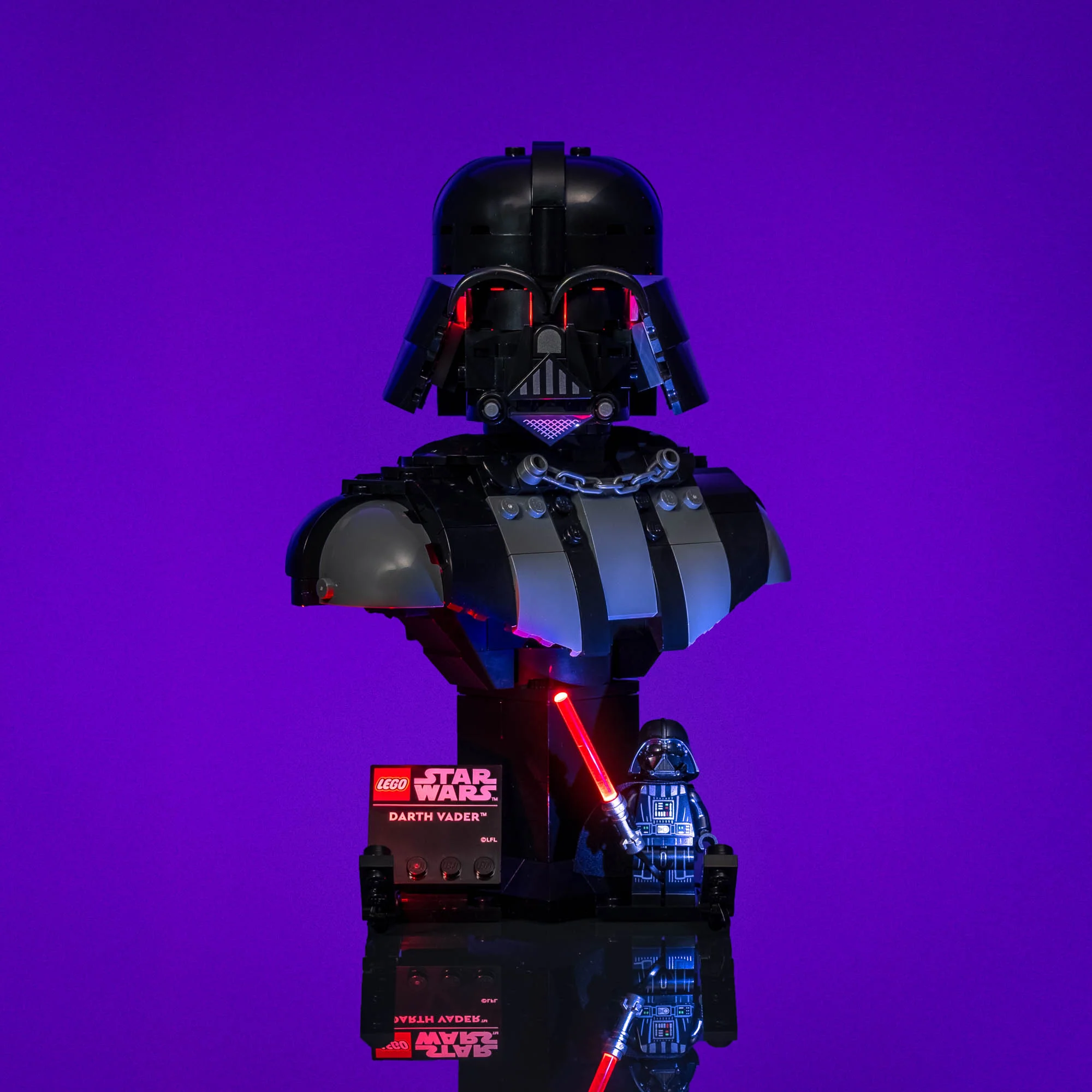 Light Kit for LEGO® Star Wars™ Darth Vader™ Bust #75439 - Image 7
