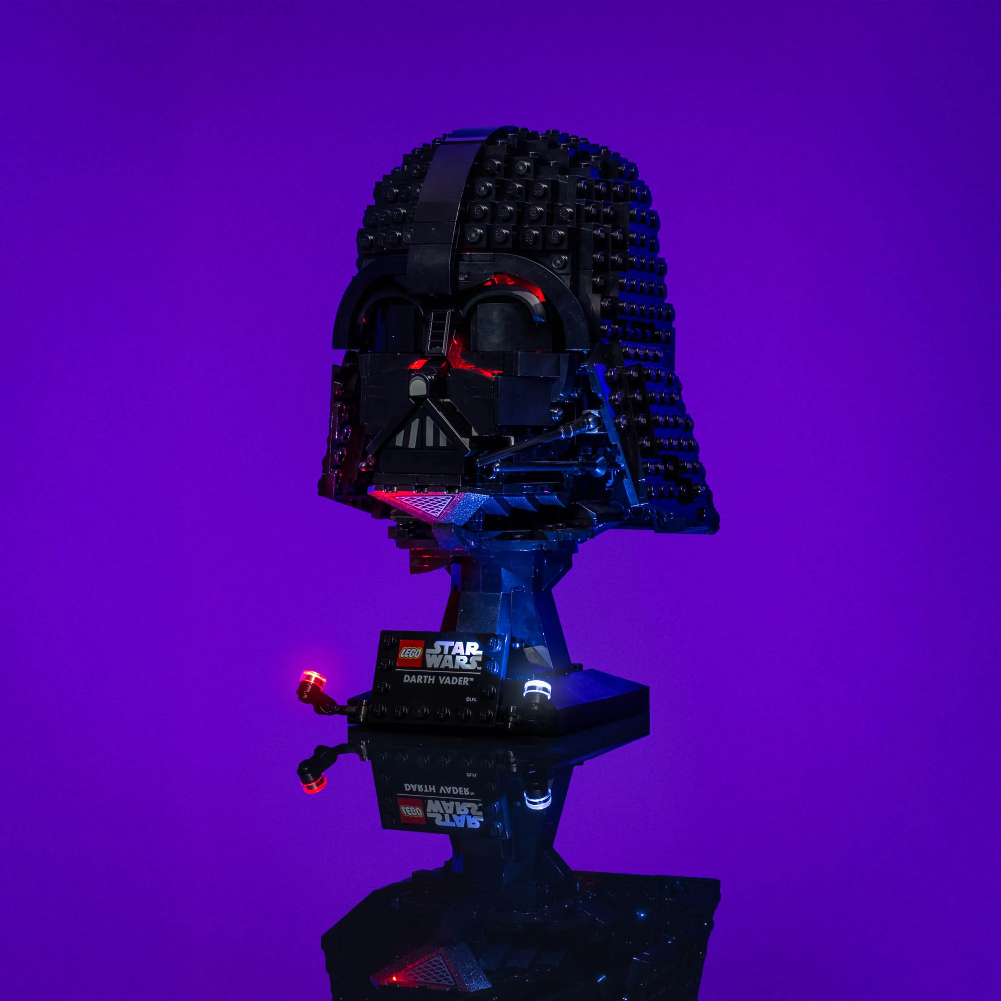 Light Kit for LEGO® Star Wars Darth Vader Helmet #75304 - Image 6