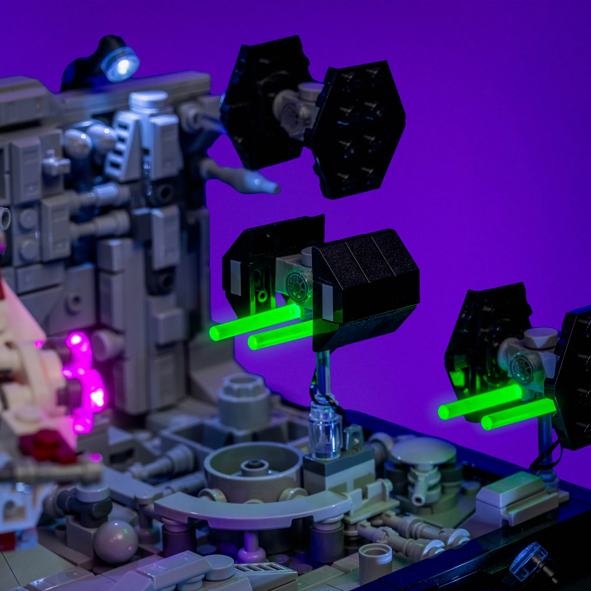 Light Kit for LEGO® Star Wars Death Star Trench Run Diorama #75329 - Image 3