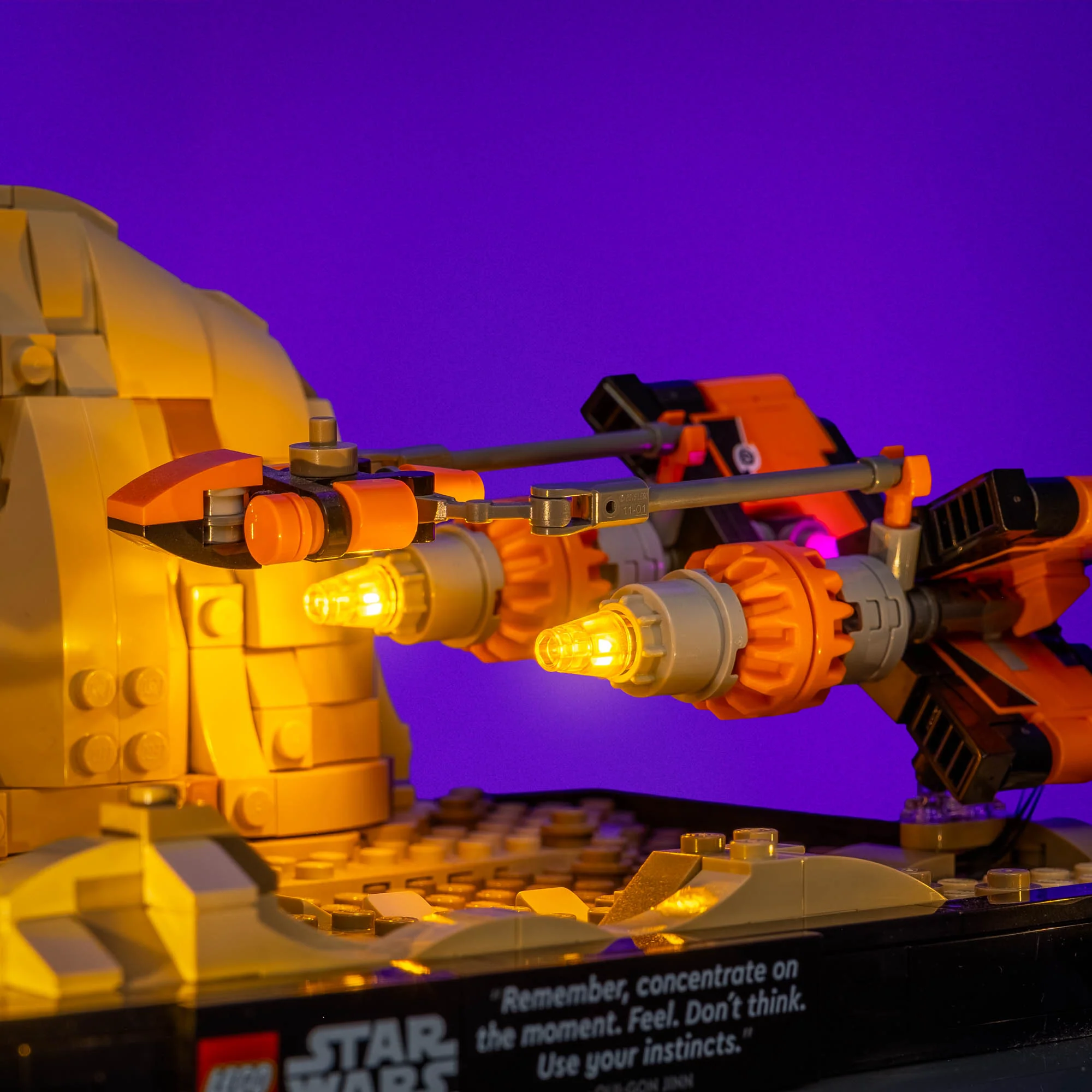 Light Kit for LEGO® Star Wars Mos Espa Podrace Diorama #75380 - Image 4