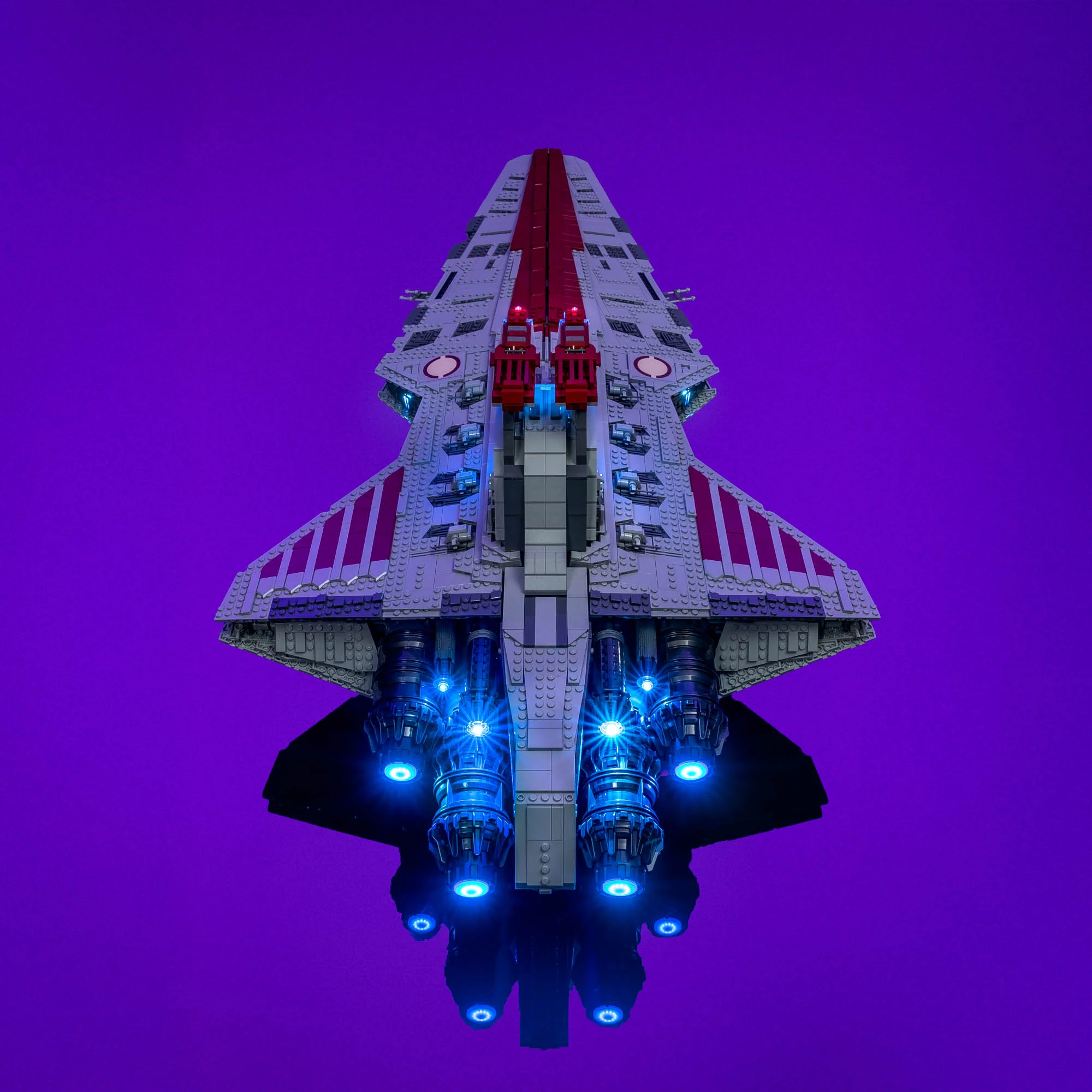 Light Kit for LEGO® Star Wars UCS Venator-Class Republic Attack Cruiser #75367 - Image 7