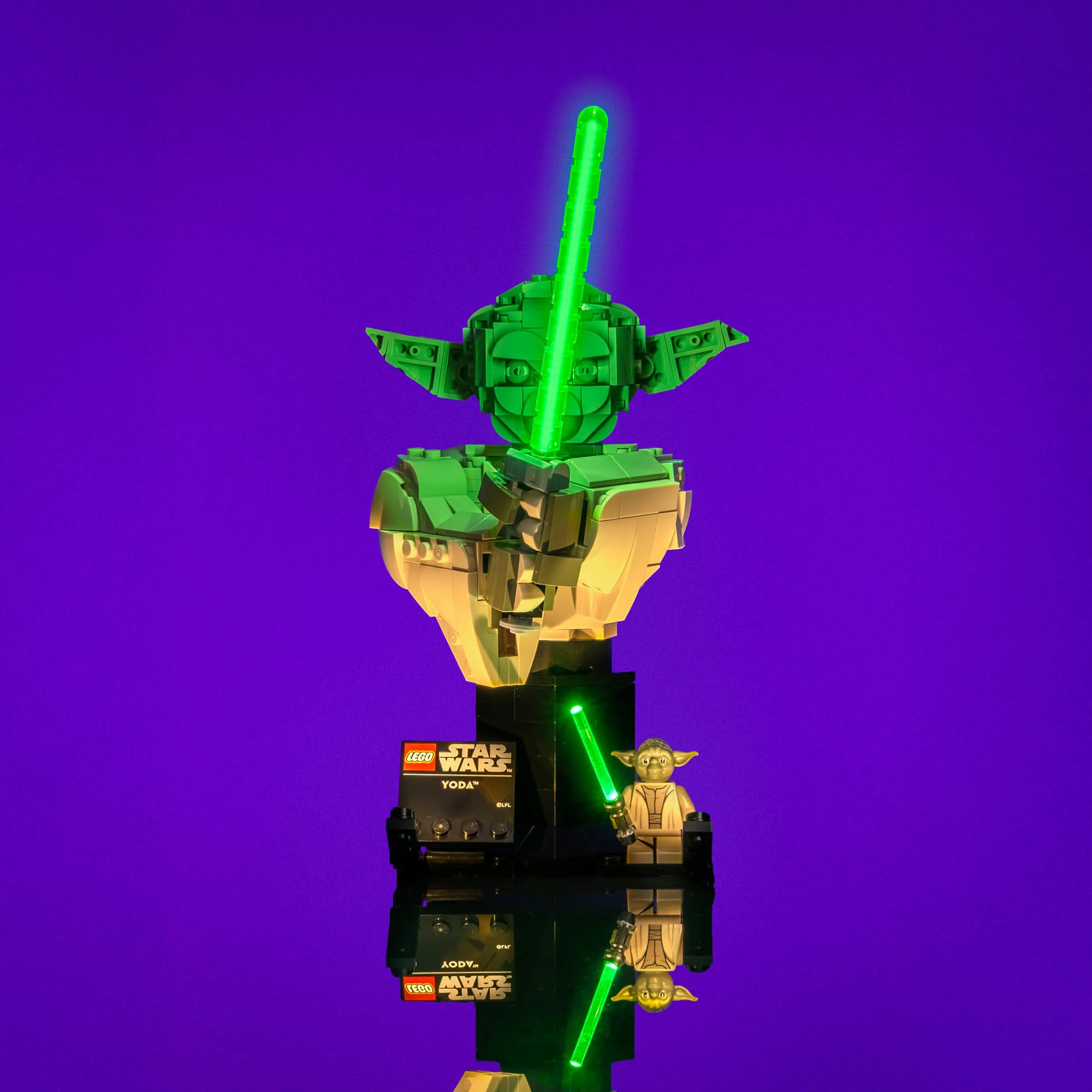 Light Kit for LEGO® Star Wars™ Yoda™ Bust #75438 - Image 6