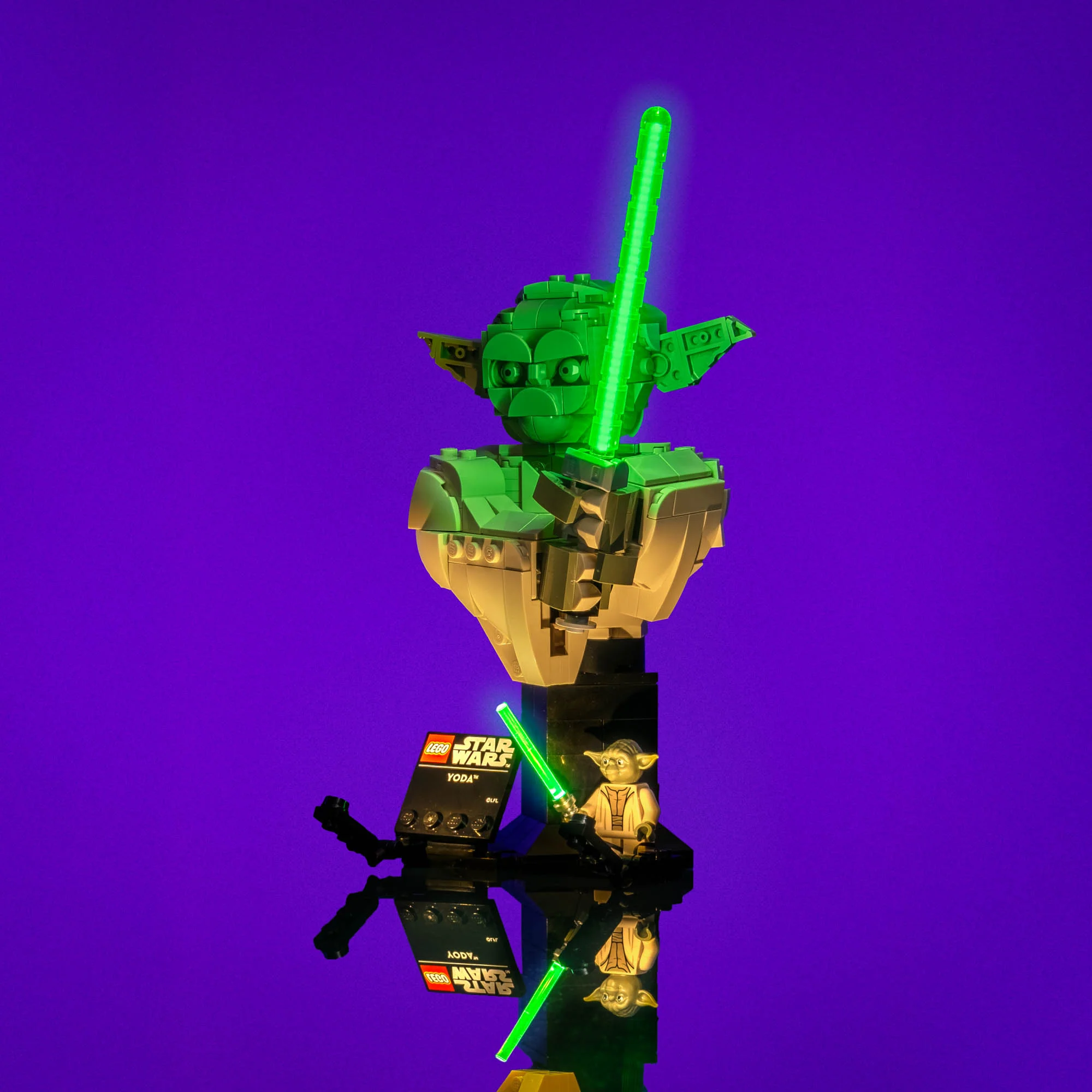 Light Kit for LEGO® Star Wars™ Yoda™ Bust #75438 - Image 8