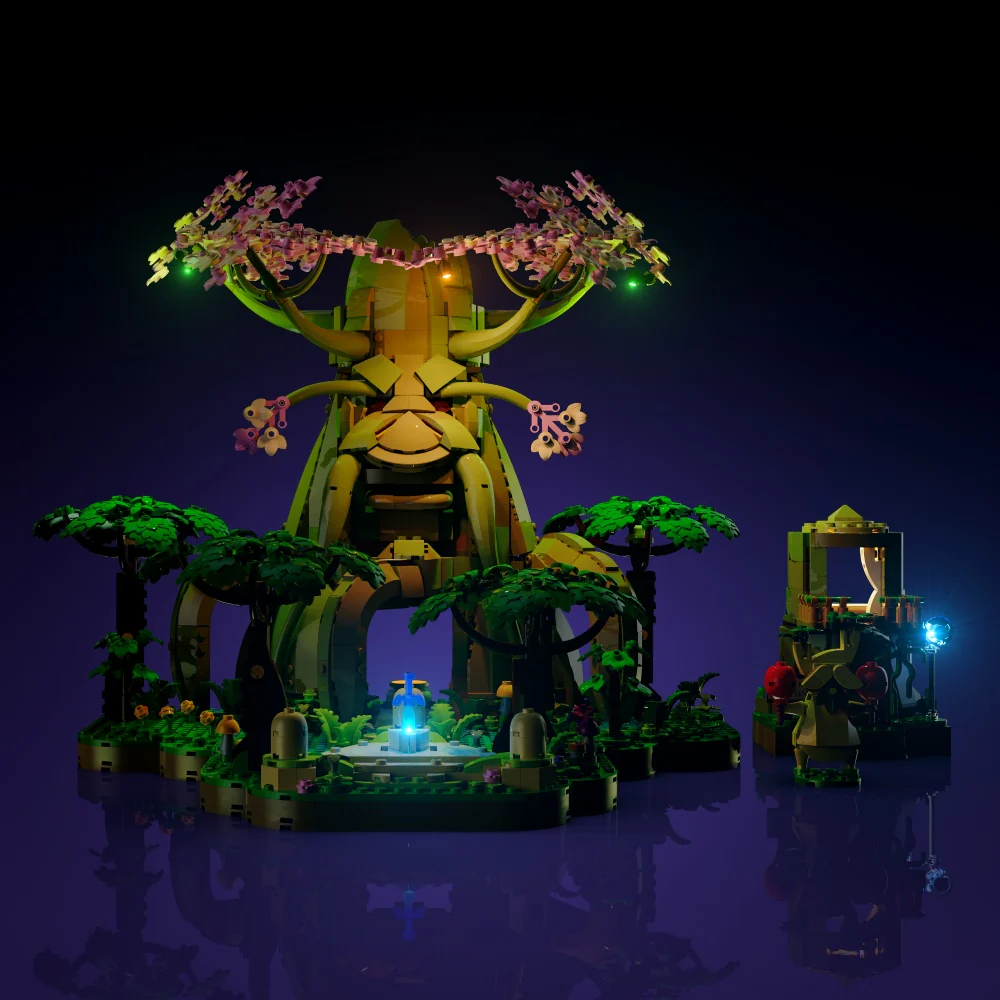 Light Kit for LEGO® The Legend of Zelda Great Deku Tree 2-in-1 #77092 - Image 5