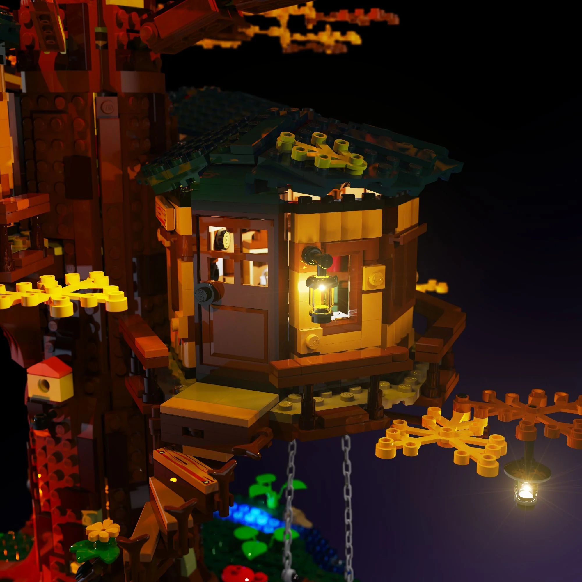 Light Kit for LEGO® Tree House #21318 - Image 6