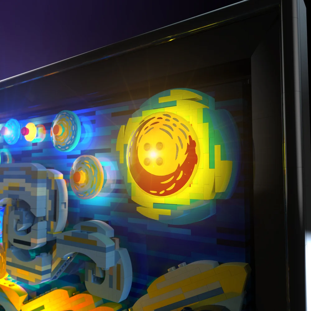 Light Kit for LEGO® Vincent van Gogh - The Starry Night #21333 - Image 6