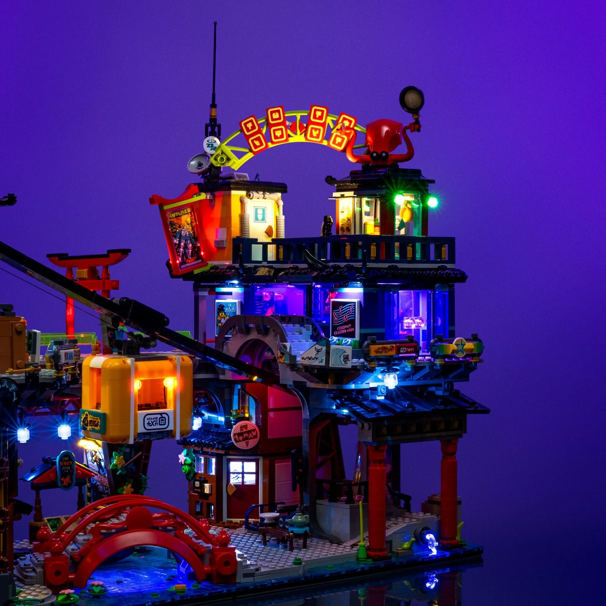 Light Kit for NINJAGO® City Markets #71799 - Image 18