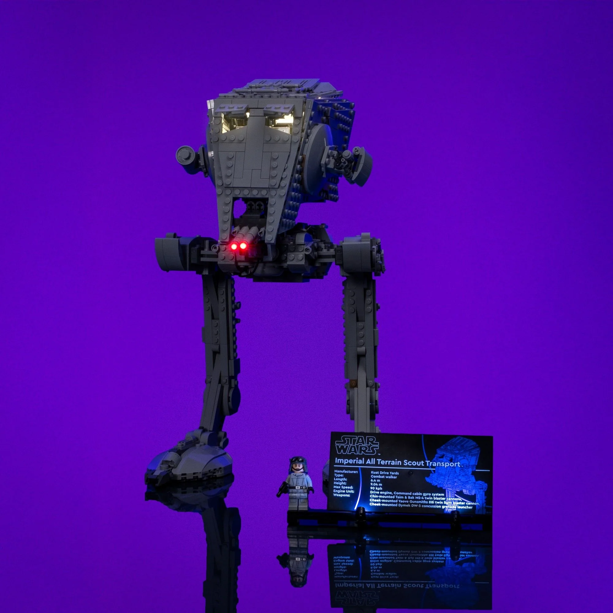 Light Kit for LEGO® Star Wars™ AT-ST™ Walker #75417 - Image 5
