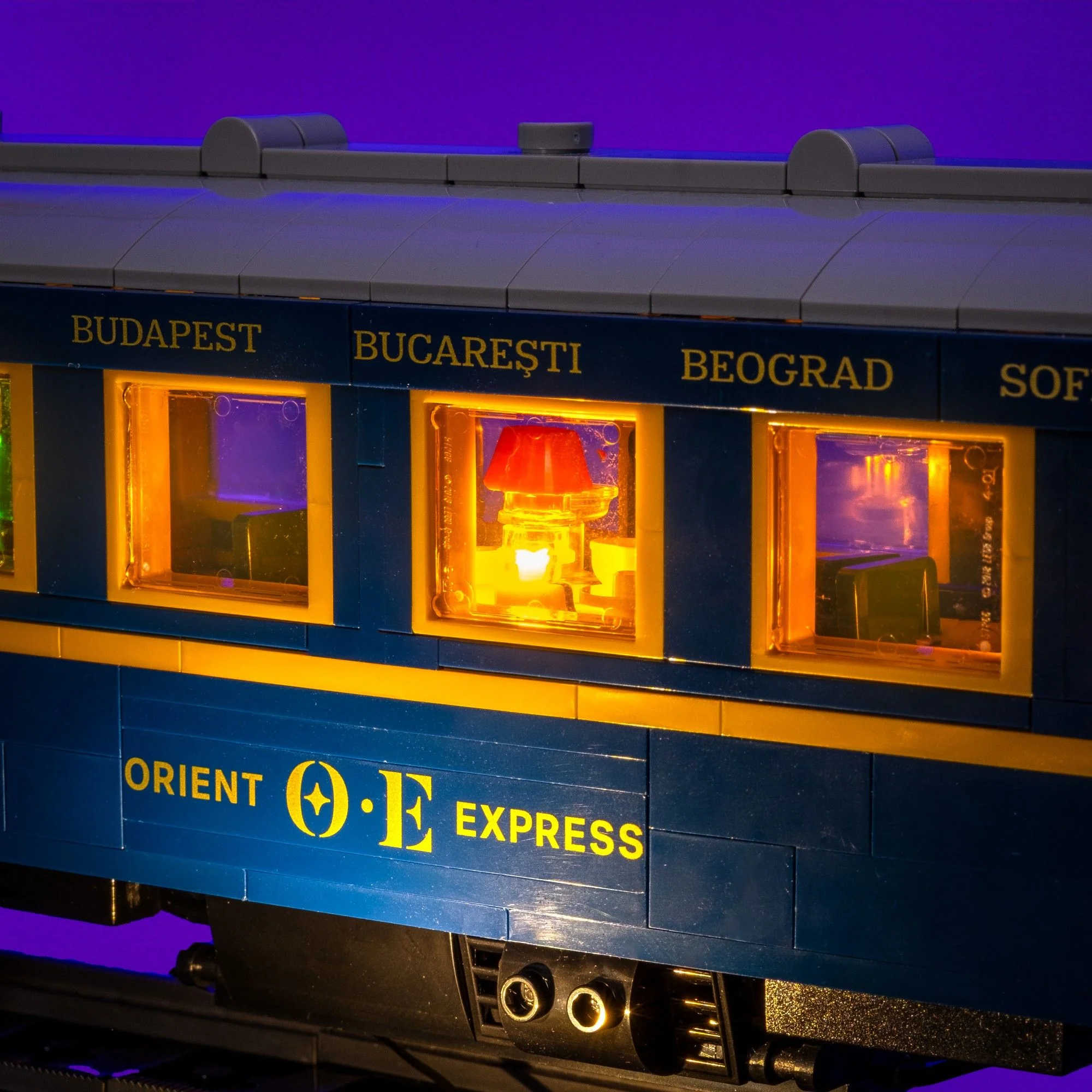 Light Kit for LEGO® The Orient Express Train #21344 - Image 16
