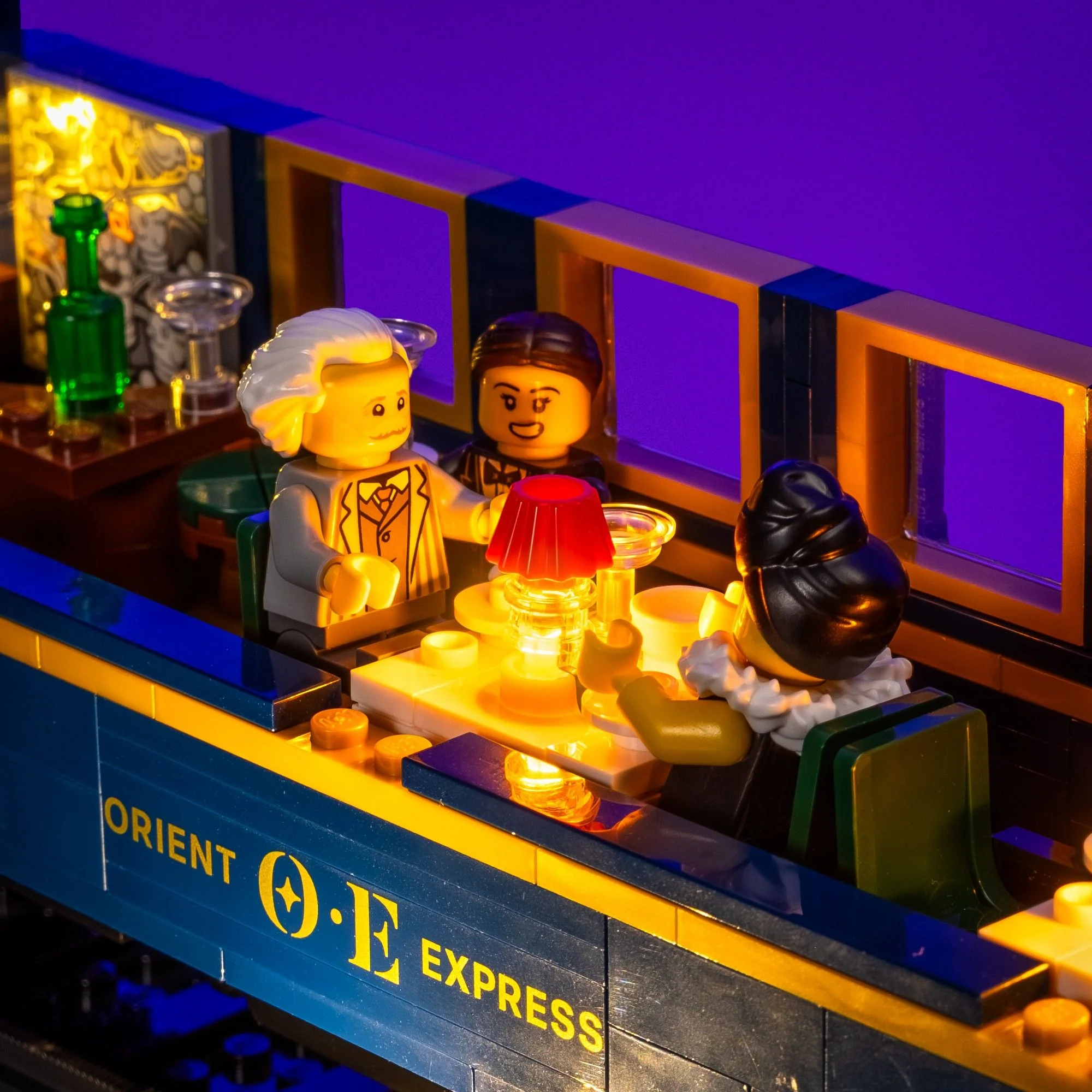 Light Kit for LEGO® The Orient Express Train #21344 - Image 7