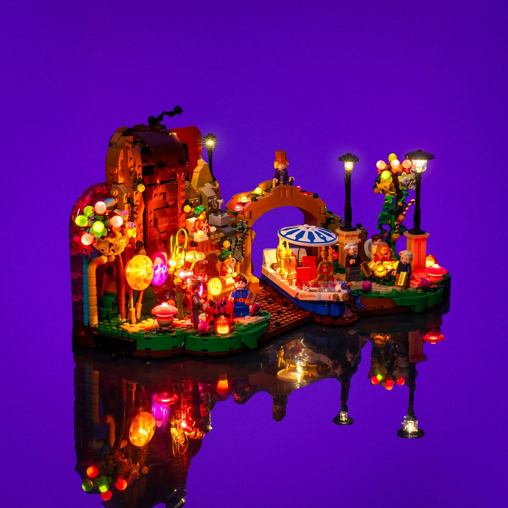 Light Kit for  LEGO® Willy Wonka & The Chocolate Factory #21360 - Image 10