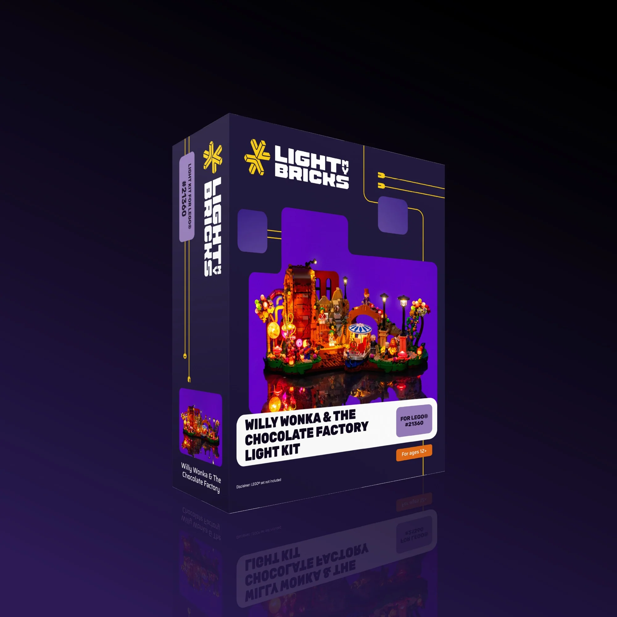 Light Kit for  LEGO® Willy Wonka & The Chocolate Factory #21360 - Image 15