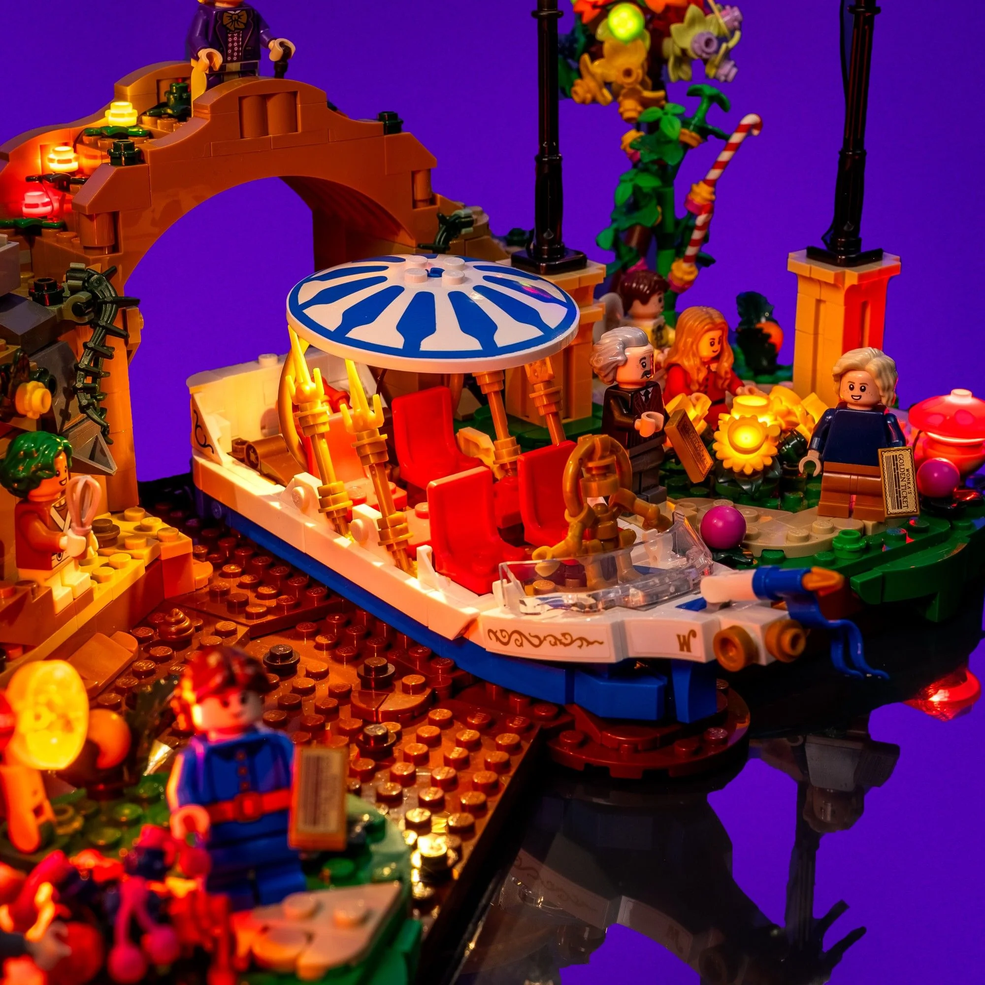 Light Kit for  LEGO® Willy Wonka & The Chocolate Factory #21360 - Image 6