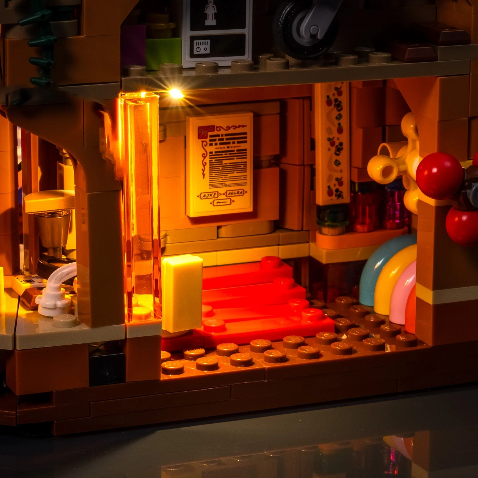 Light Kit for  LEGO® Willy Wonka & The Chocolate Factory #21360 - Image 8