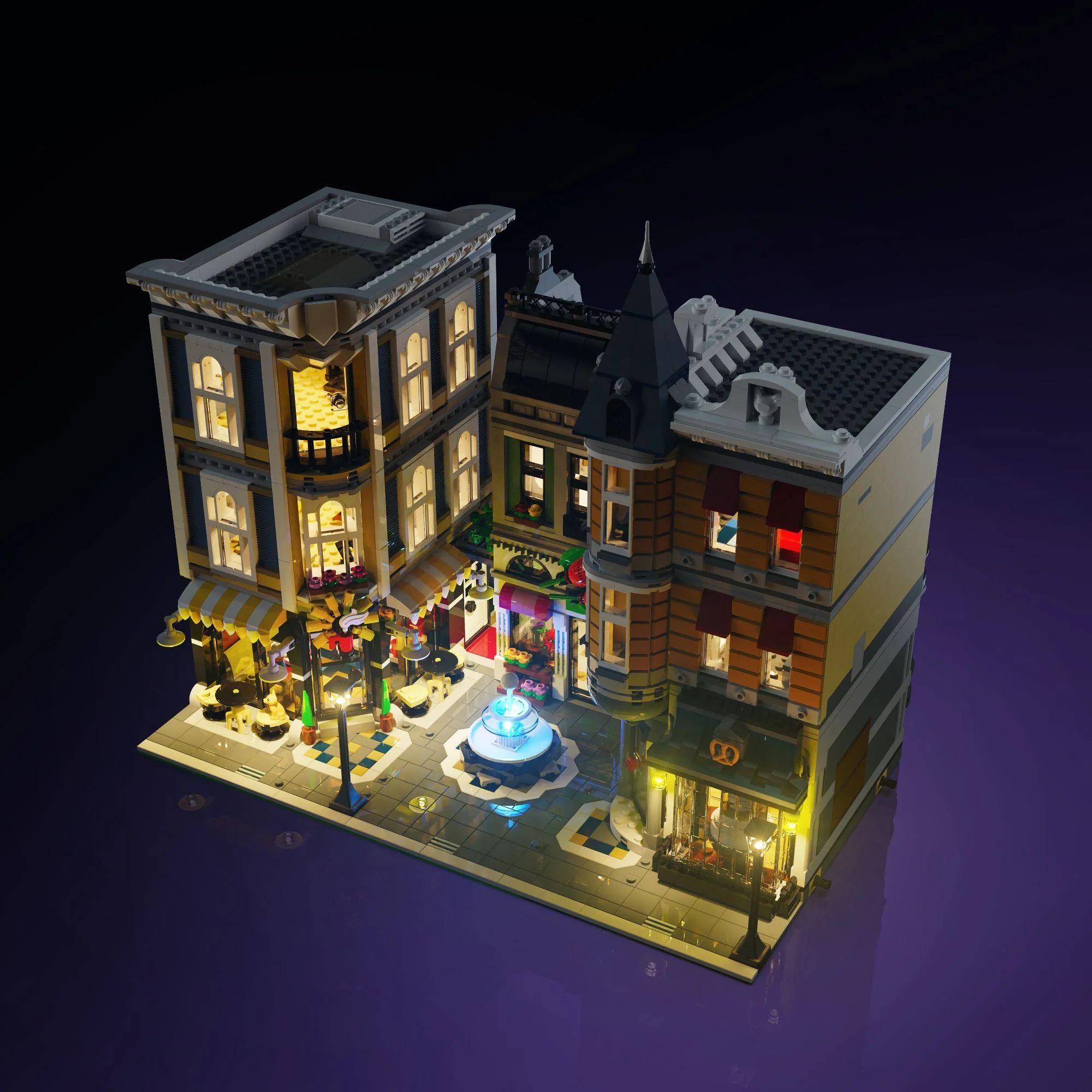 Light Kit for LEGO® Assembly Square #10255 - Image 5