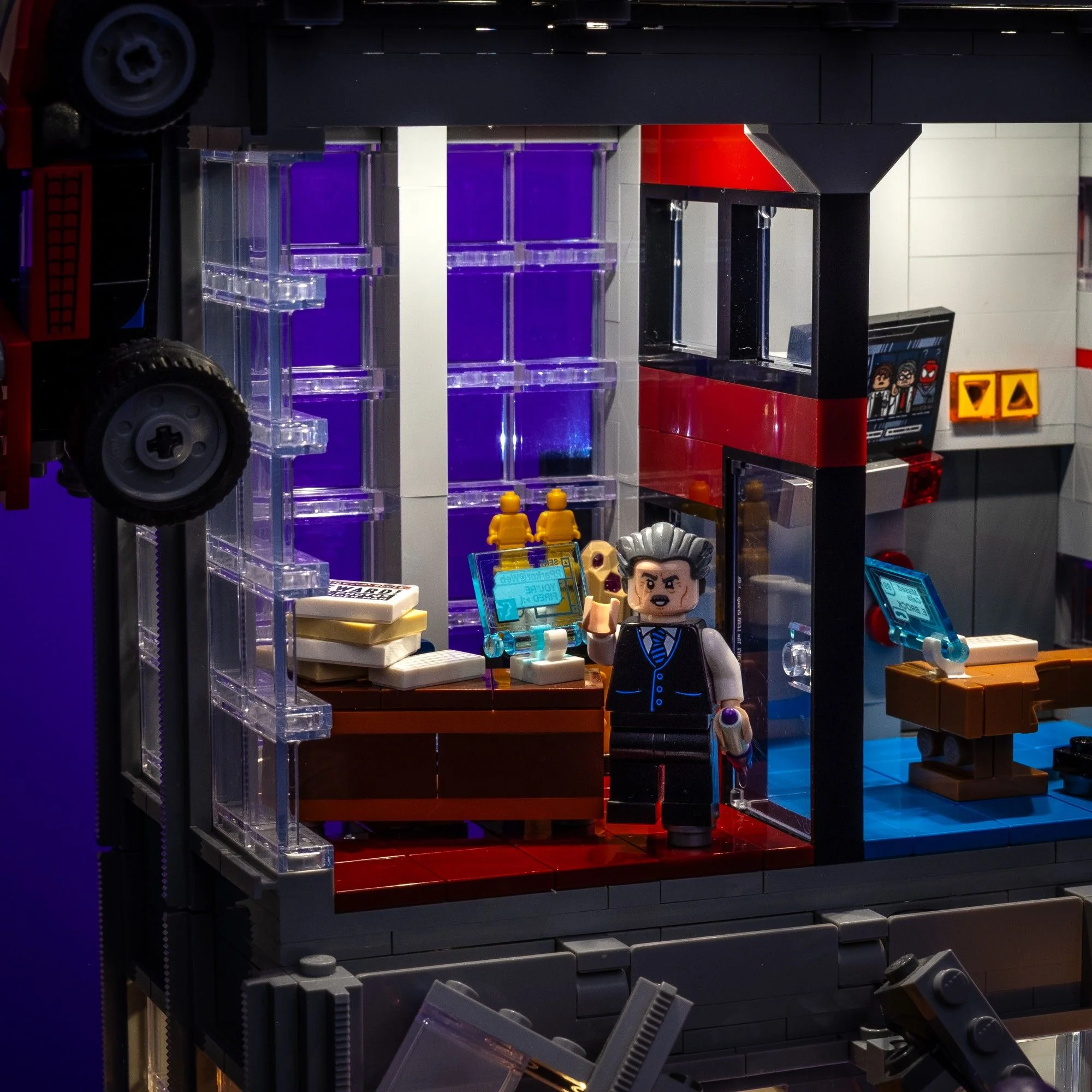 Light Kit for LEGO® Daily Bugle #76178 - Image 13