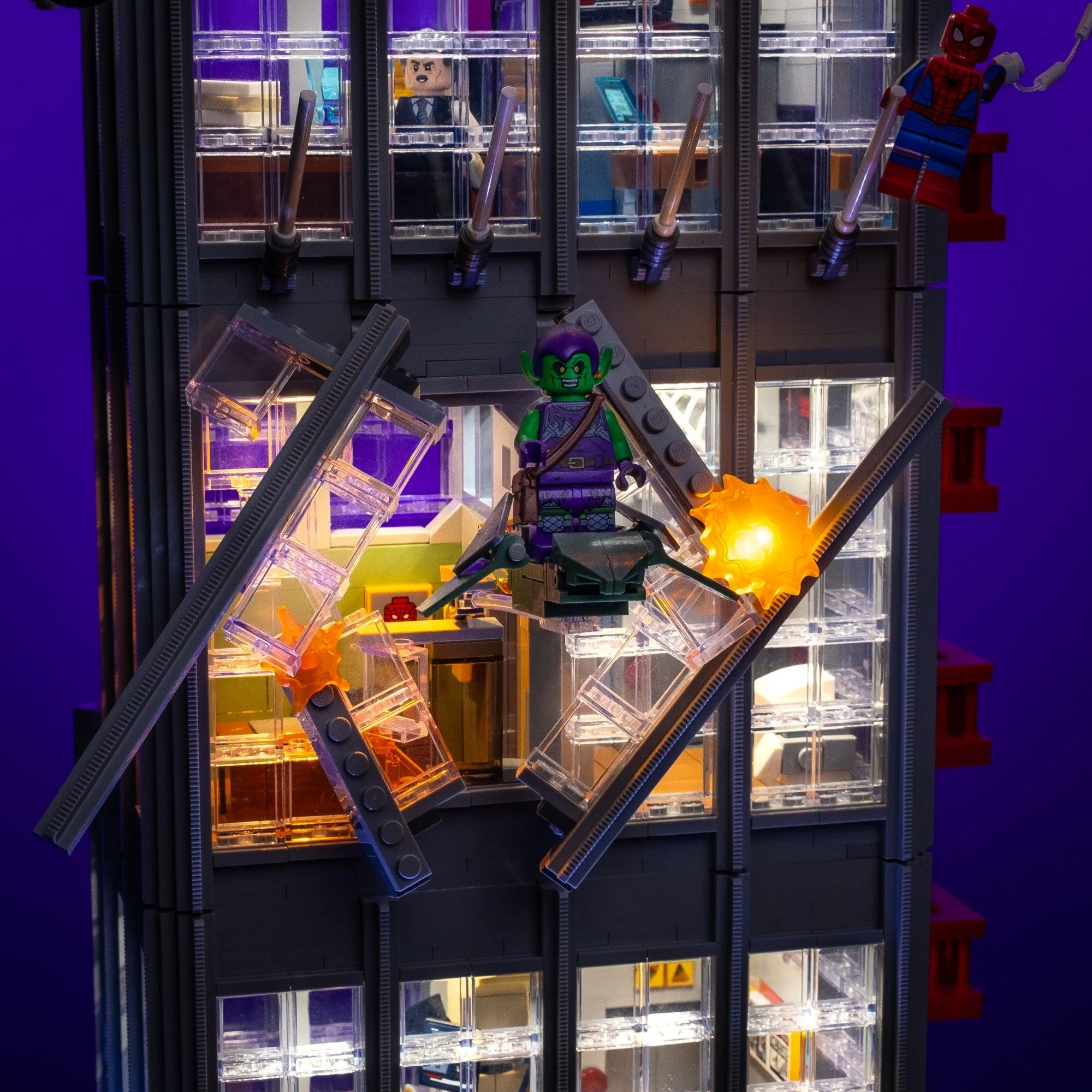 Light Kit for LEGO® Daily Bugle #76178 - Image 7