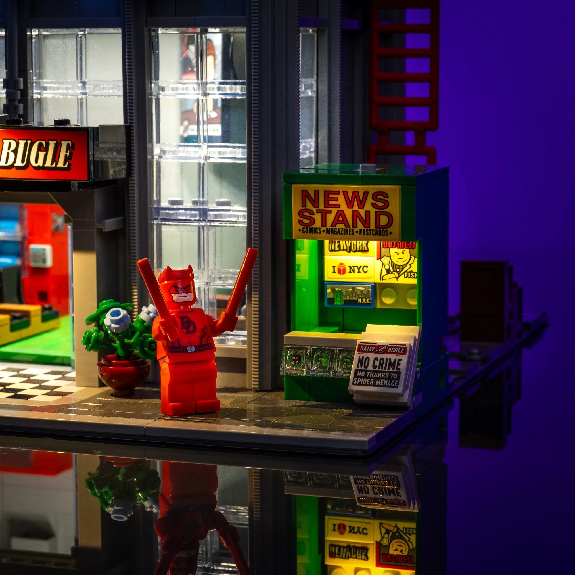 Light Kit for LEGO® Daily Bugle #76178 - Image 8