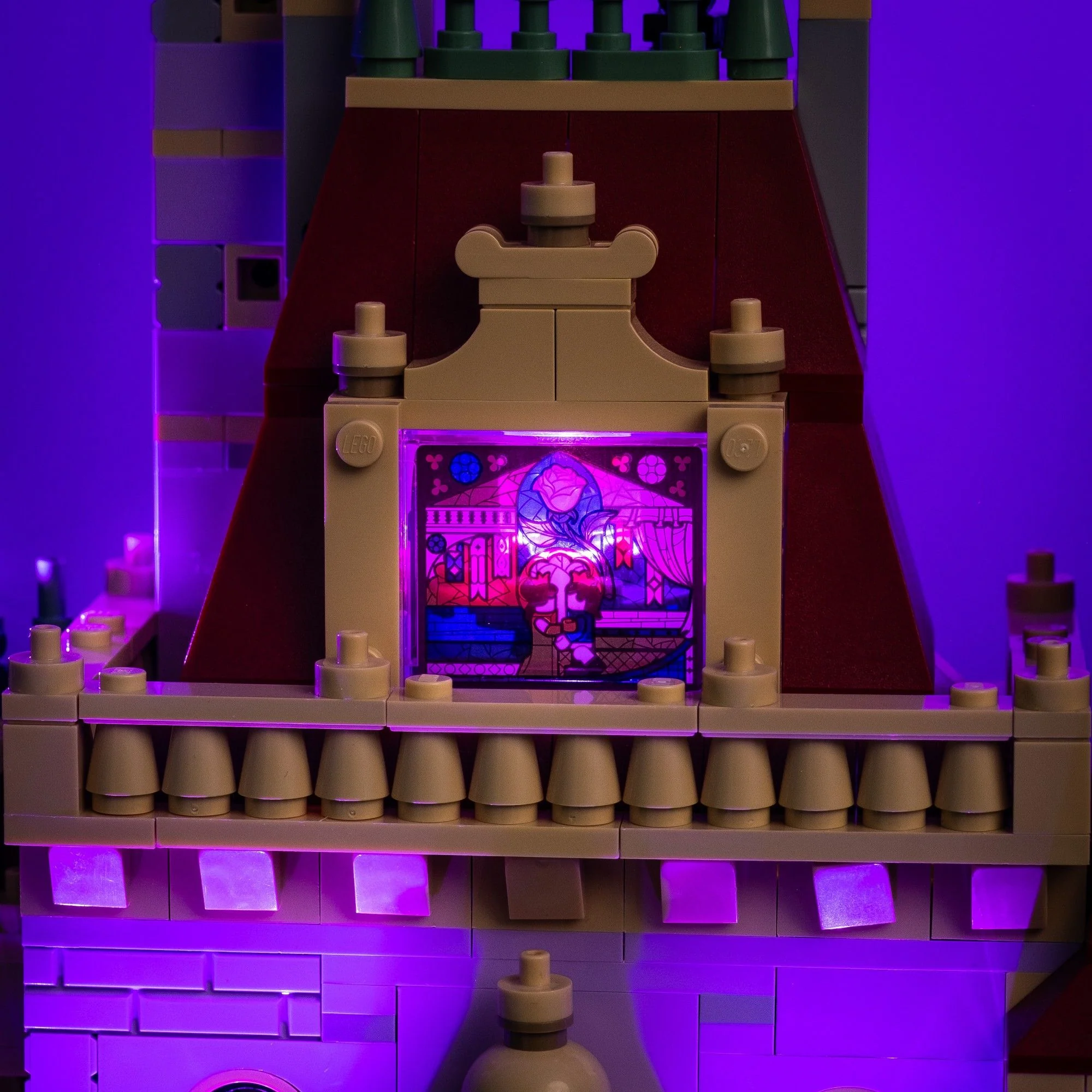 Light Kit for LEGO® Disney Beauty and the Beast Castle #43263 - Image 12